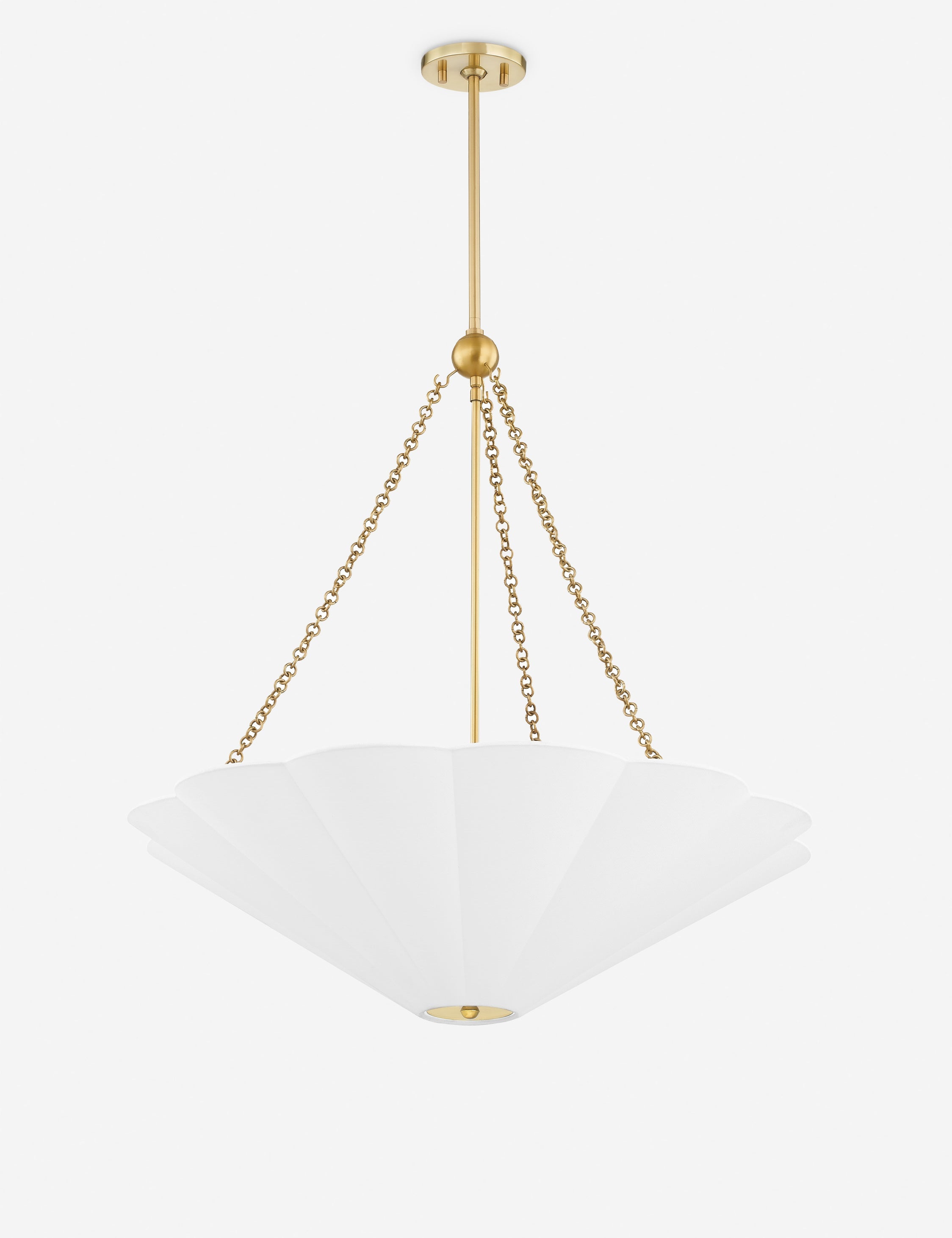 Lulu and Georgia Gabin Pendant Light – Antique Brass