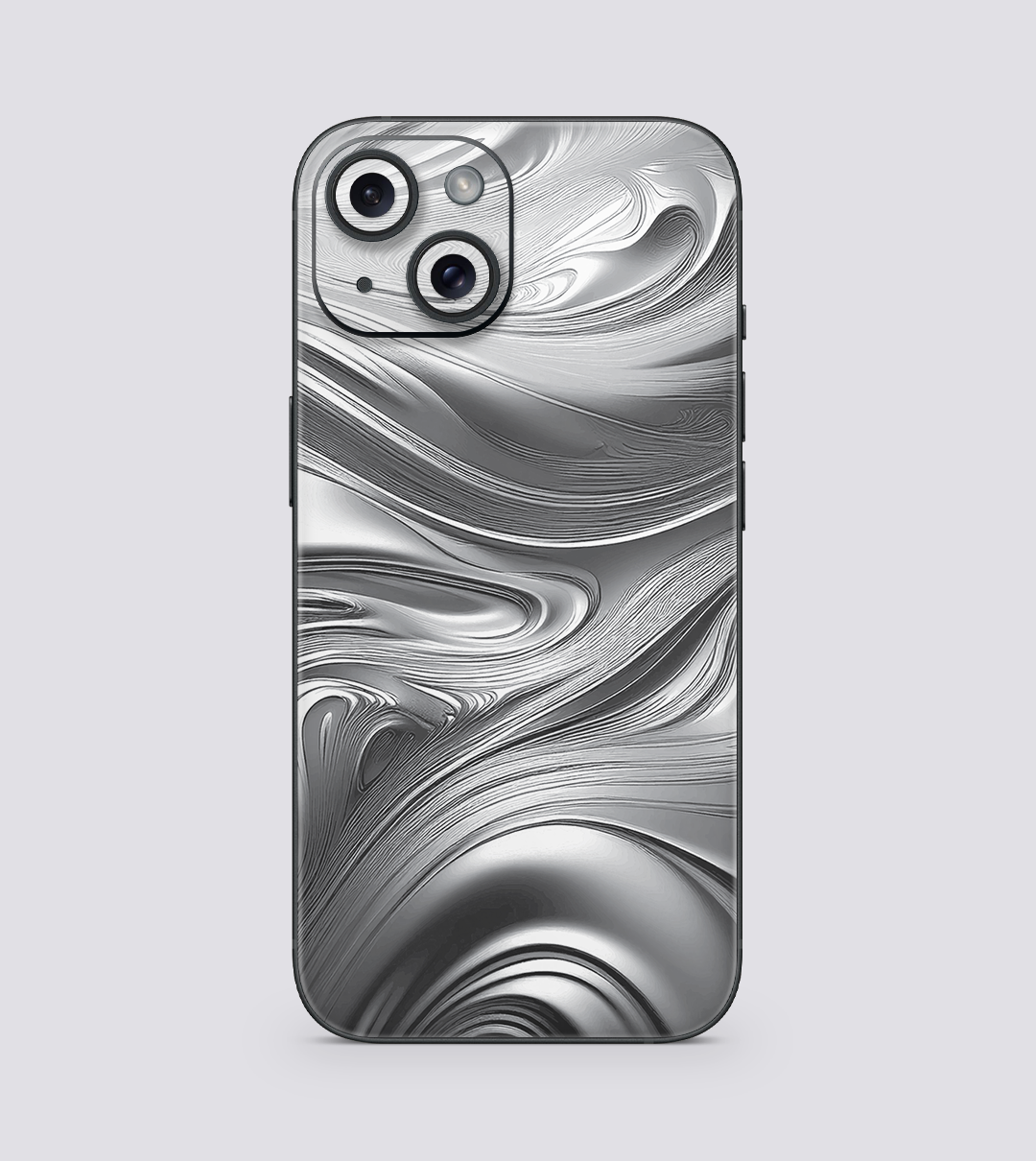 Apple iPhone 15 Silver Swirl