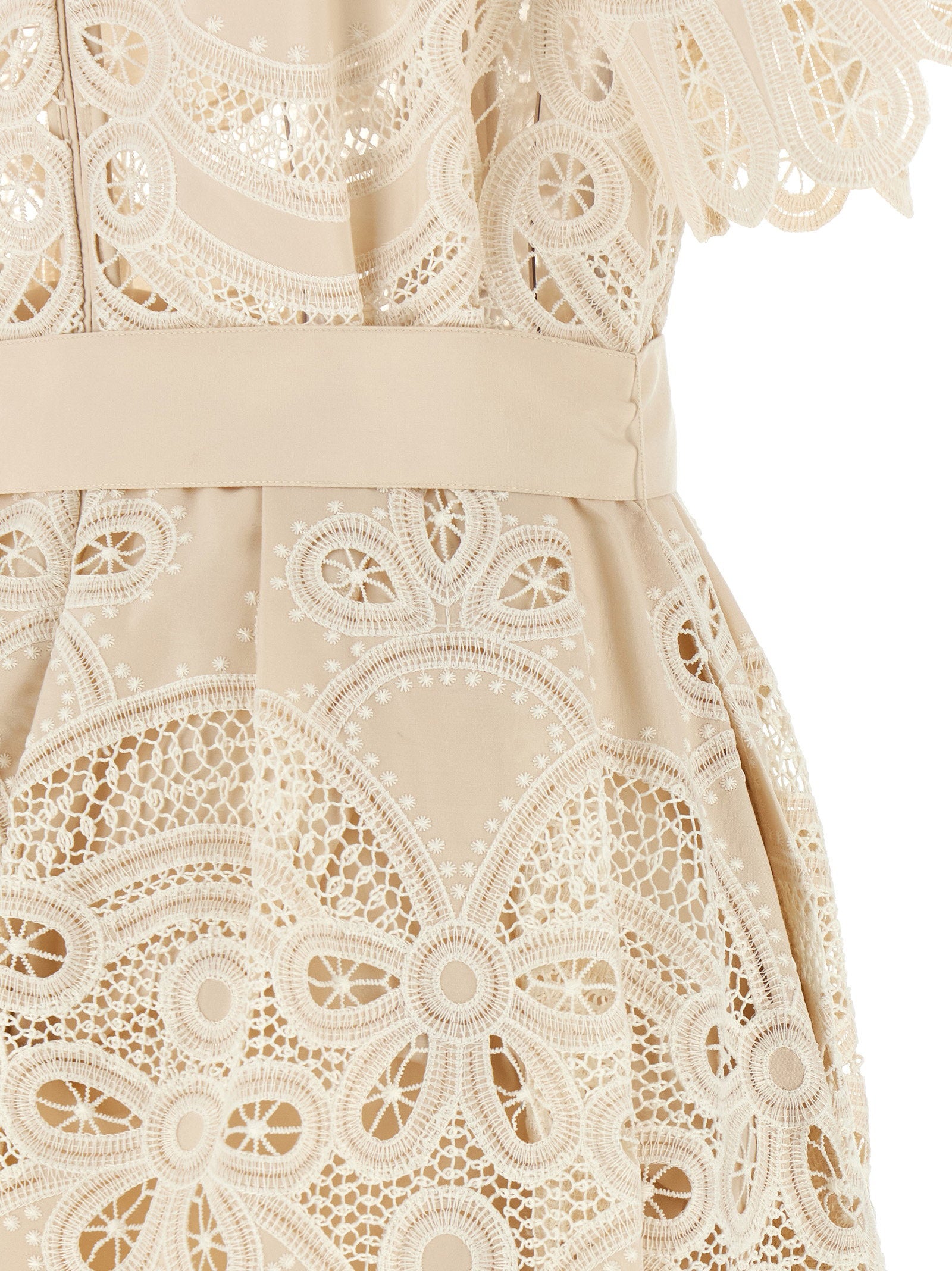 Elie Saab Carving Embroidery Dress – 100% polyester - view 4
