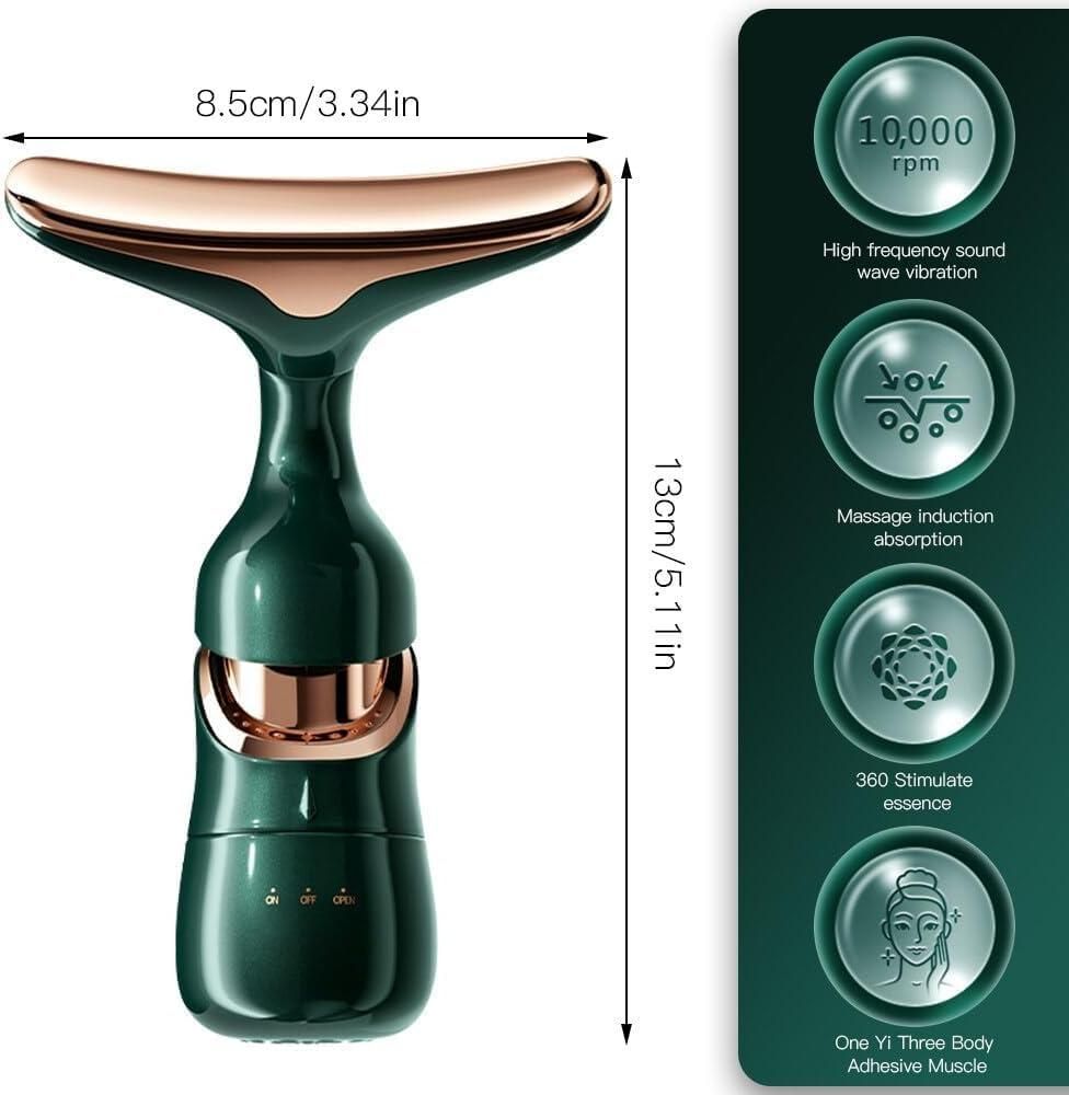 702f46 3 In 1 Anti Wrinkles Facial Massager For Skin Care - view 6