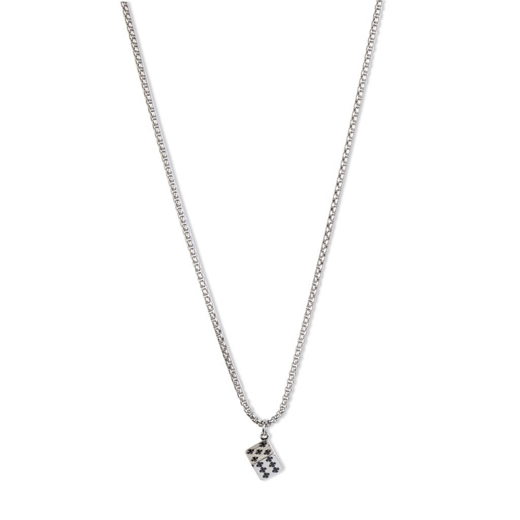 Bigsmall Dice Charm With Chain - view 4