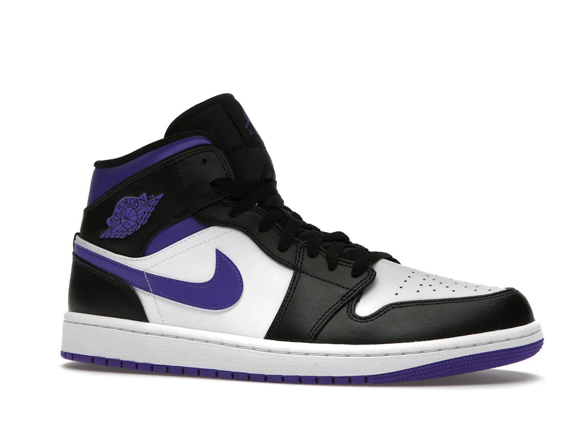 Nike Air Jordan 1 Mid 'Court Purple' - view 2