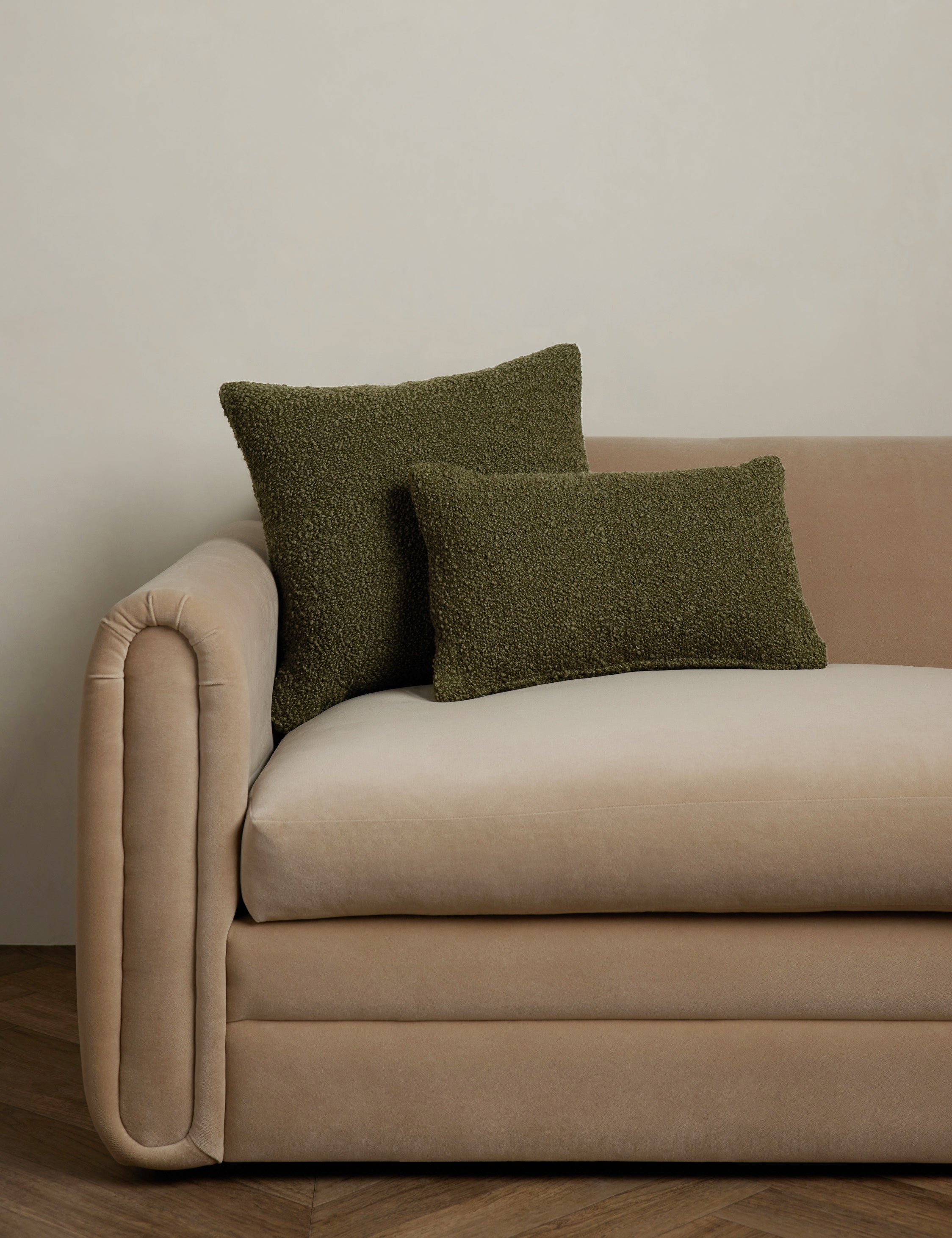 Lulu and Georgia Nedda Boucle Pillow - view 2