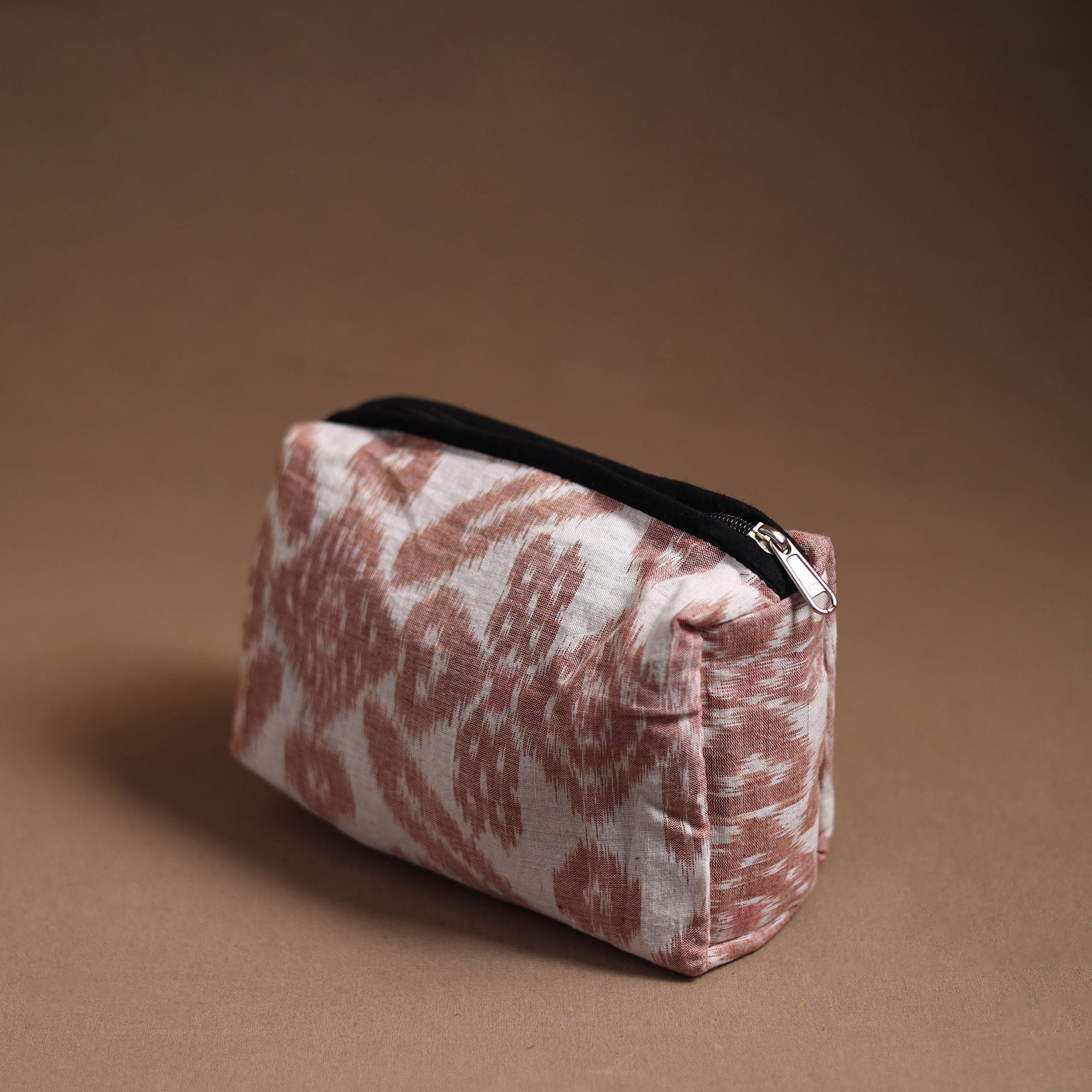 NOORI BAZAR Brown - Handmade Cotton Toiletry Pouch 20 - view 2