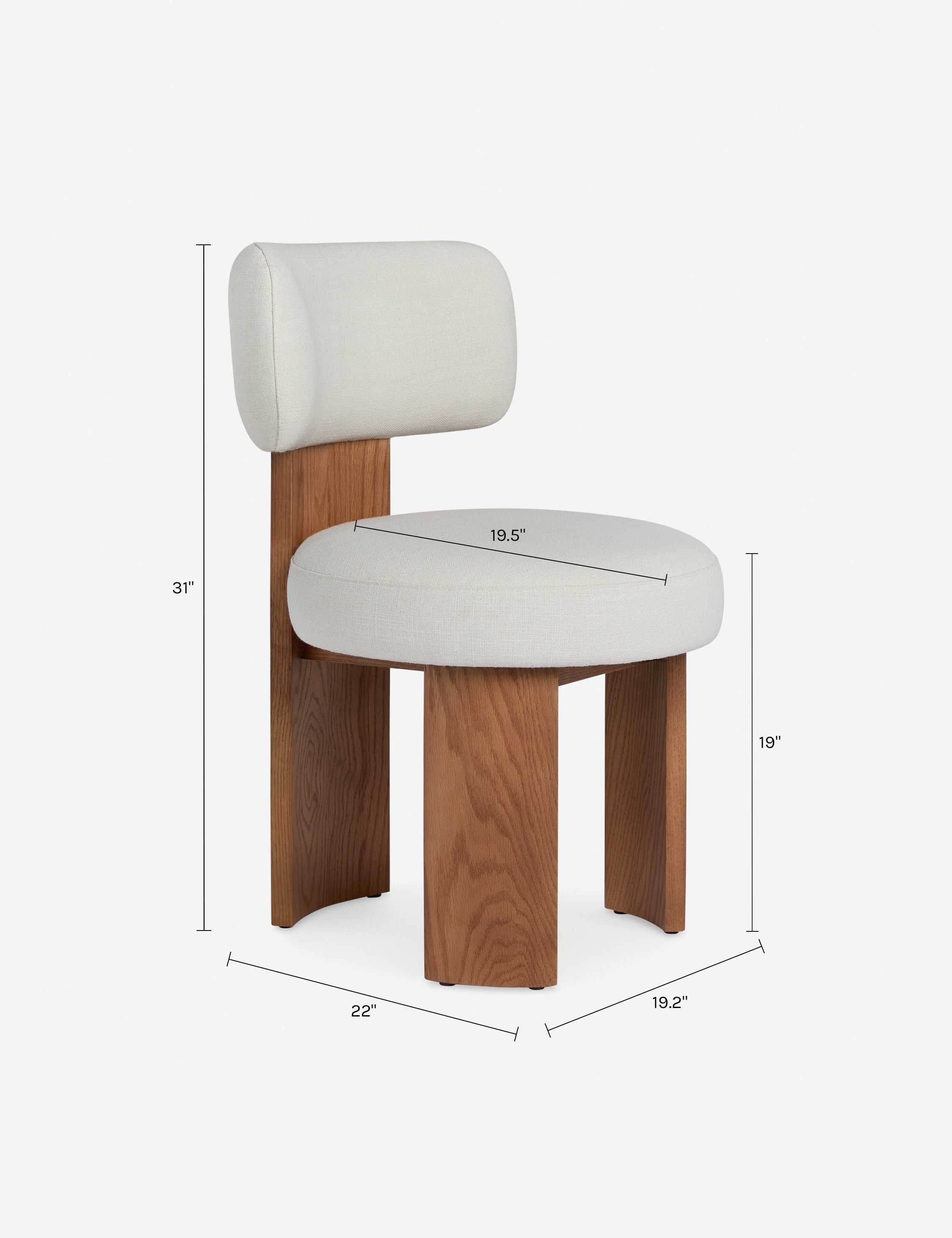 Lulu and Georgia Brisbane Dining Chair - view 16
