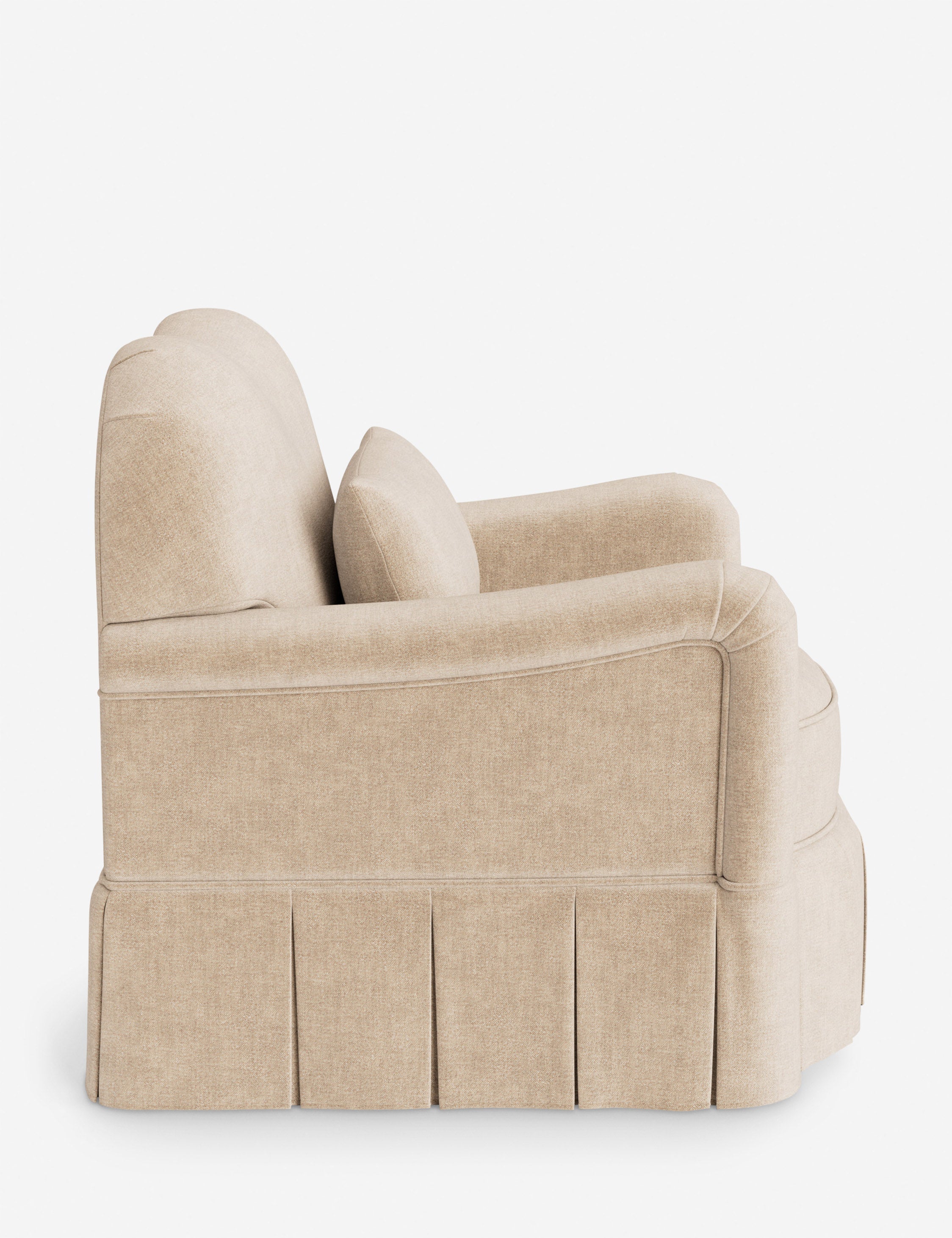 Lulu and Georgia Middleton Skirted Accent Chair by Ginny Macdonald - view 164
