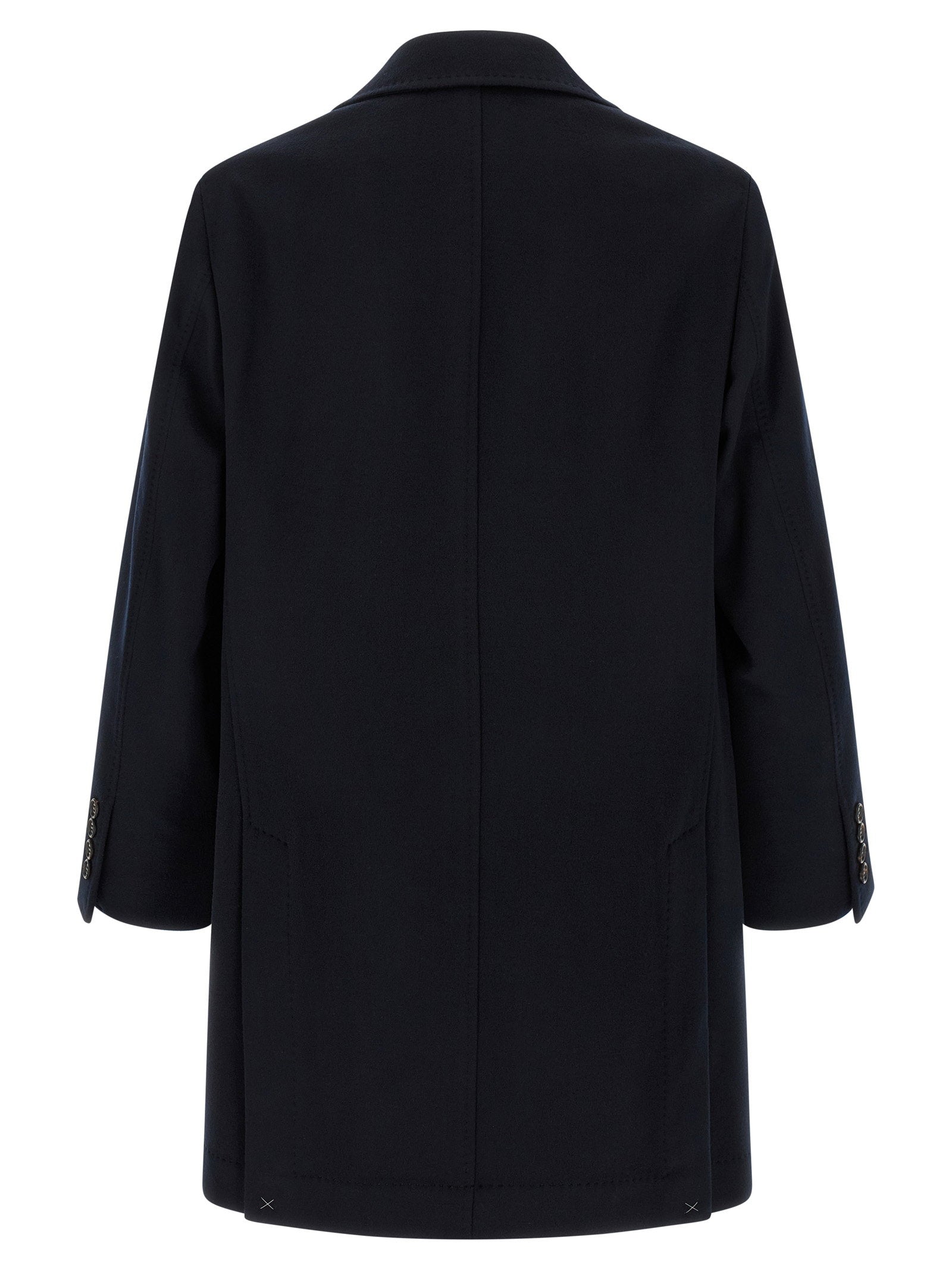 Brunello Cucinelli Wool Beaver Coat – 100% virgin wool - view 2