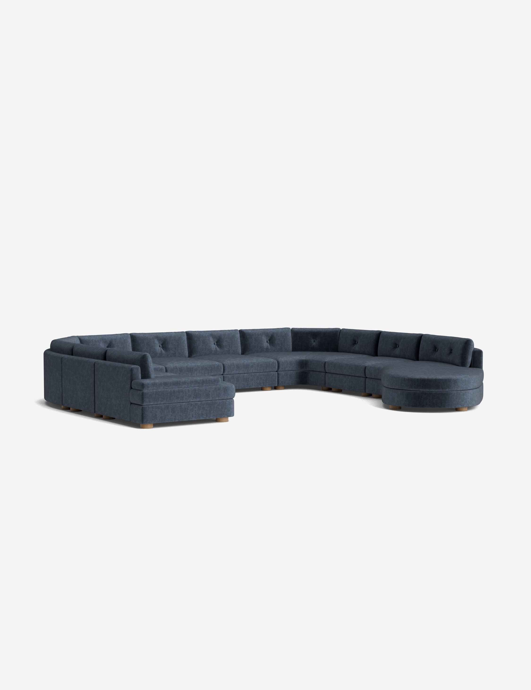 Lulu and Georgia Hill Modular U-Shaped Sectional Sofa - view 35