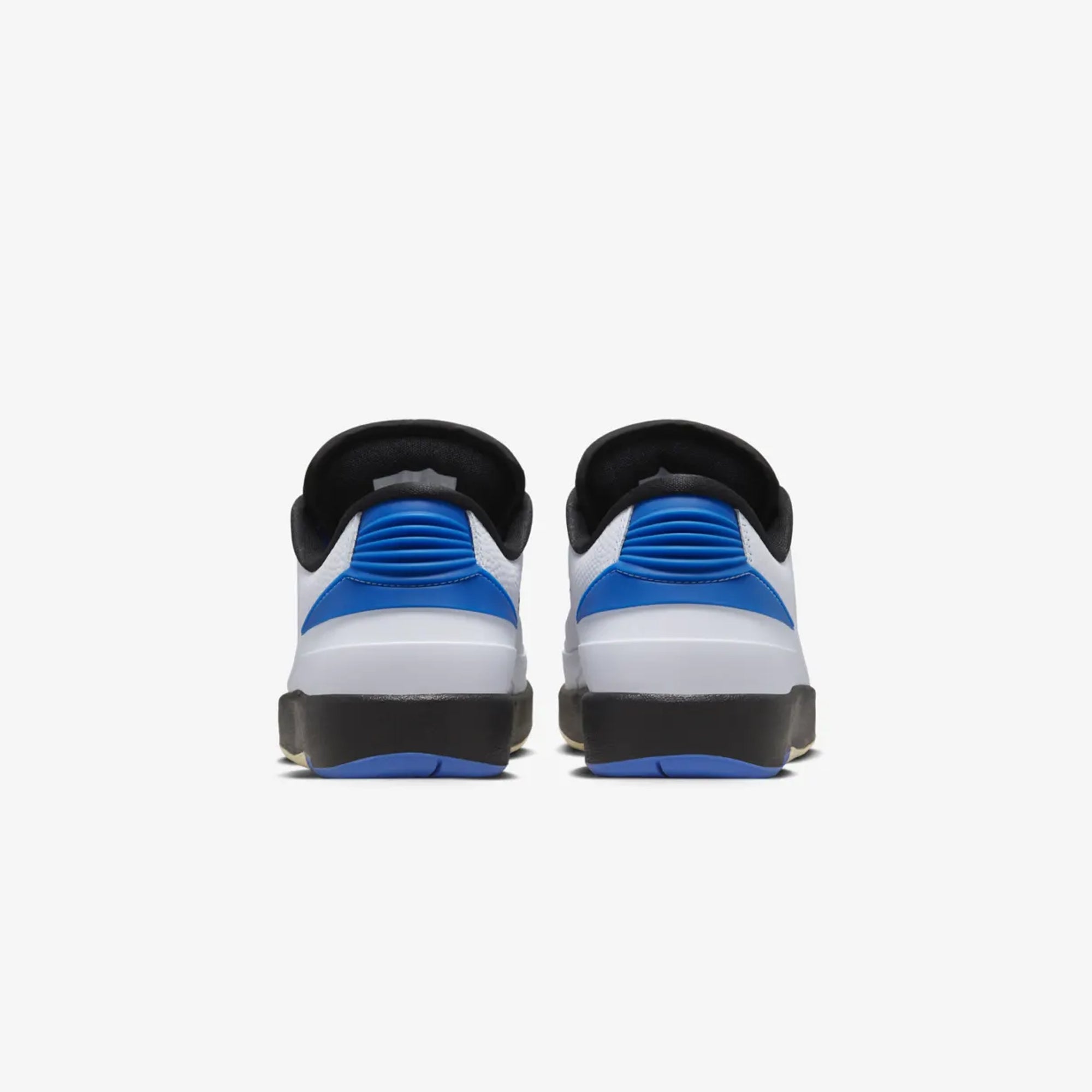 Jordan | AIR JORDAN 2 RETRO LOW { WHITE/VARSITY ROYAL-BLACK-MUSLIN - view 2