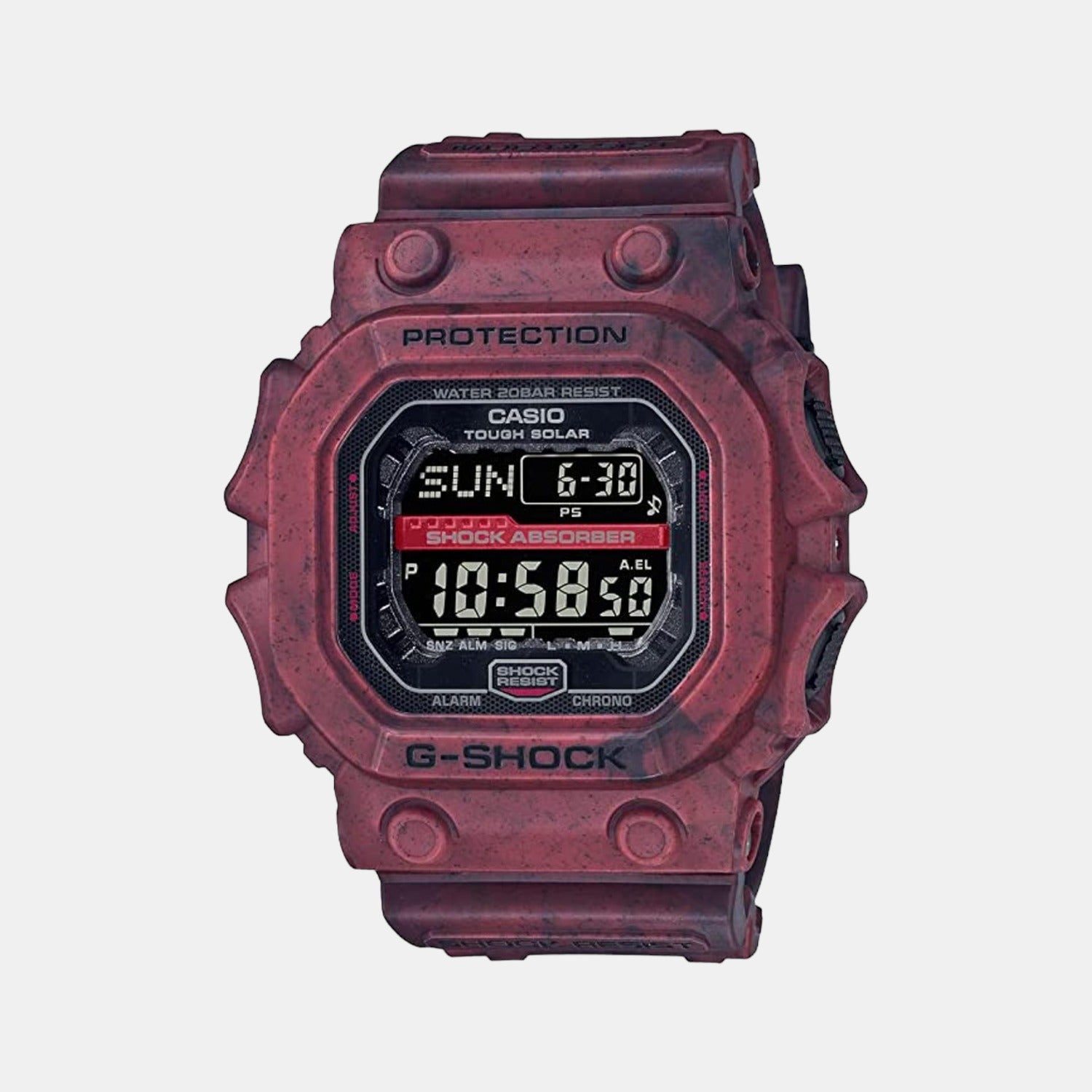 Casio G-Shock Men Quartz Black Dial Digital Resin Watch G1262