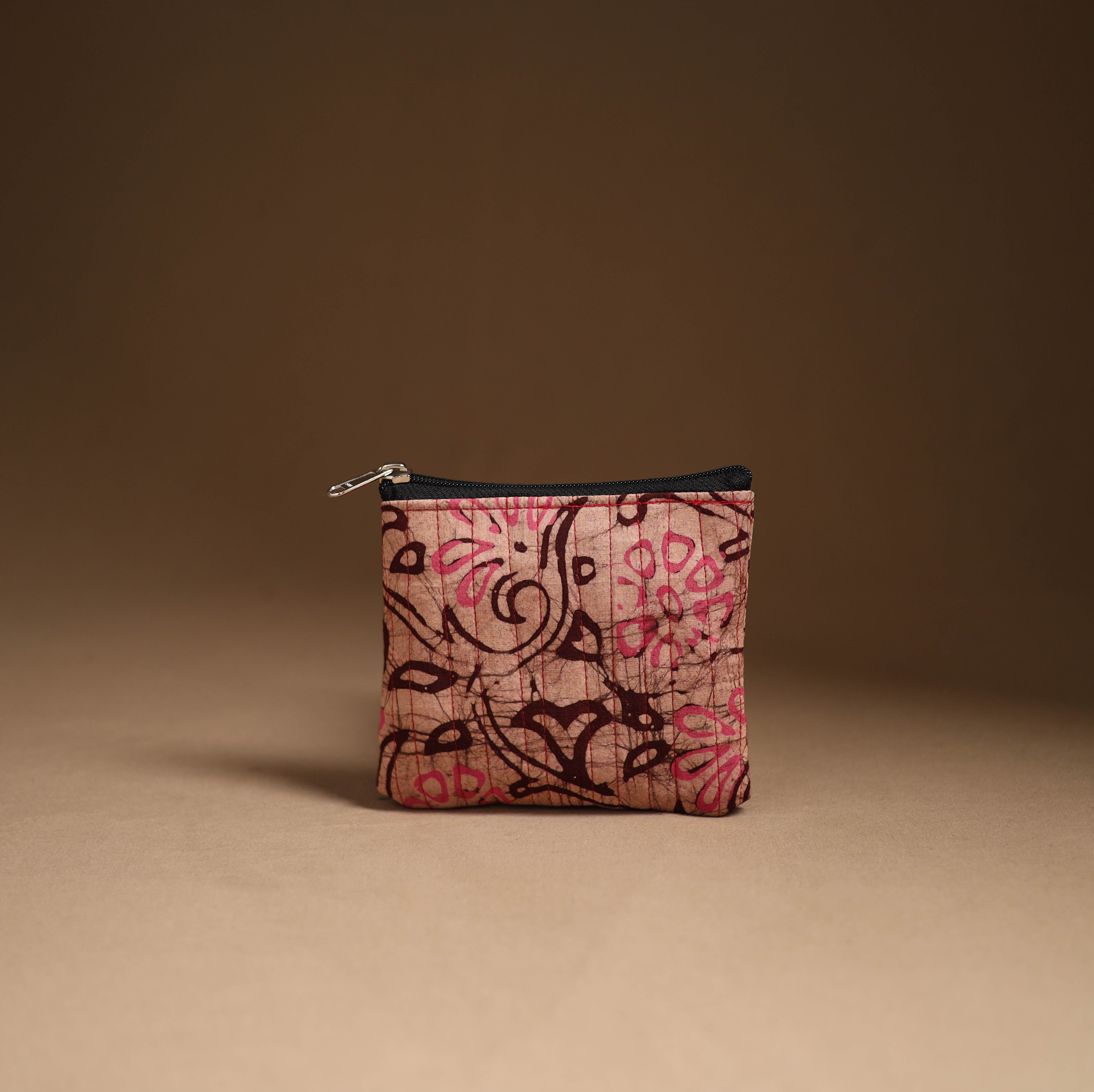 NOORI BAZAR Brown - Handmade Cotton Utility Pouch Set 01 - view 4