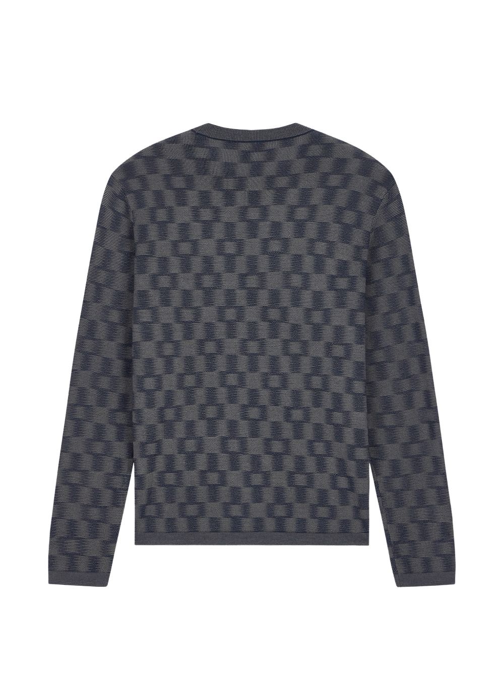 EMPORIO ARMANI CAPSULE Sweaters NAVY – 100% Virgin Wool - view 2