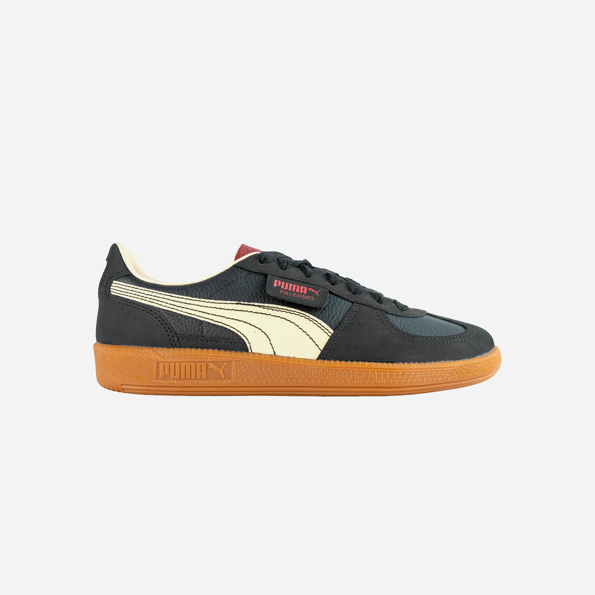 Puma Palermo Players Lane Unisex Sneakers Black-Intense Red