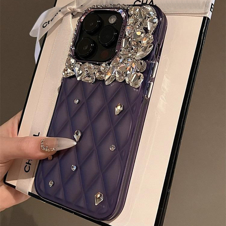 Peeperly Sparkling Luxury Quilted Diamond Case - view 7
