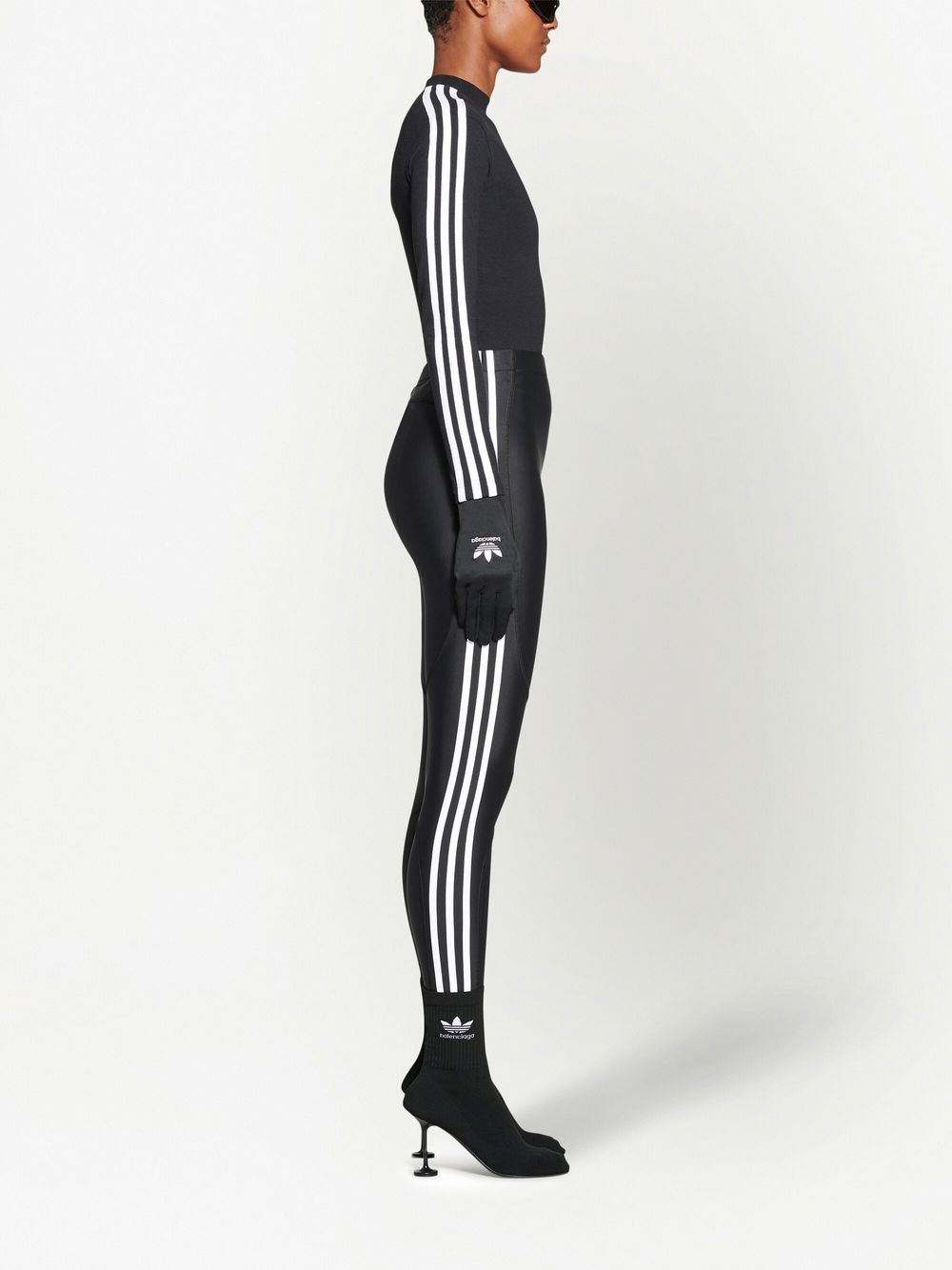 Adidas X Balenciaga Logo leggings - view 4