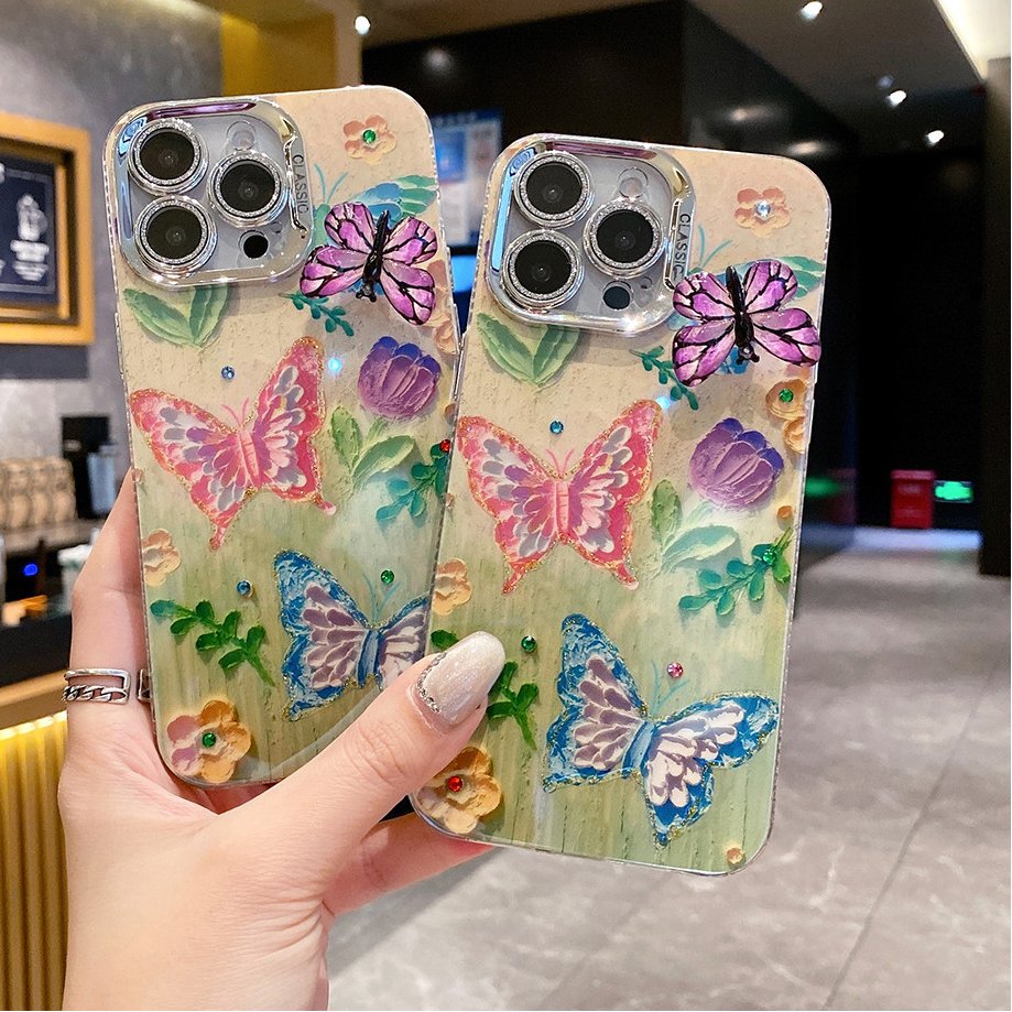 Peeperly Lush Meadow Garden Butterfly Case – No Color - view 4