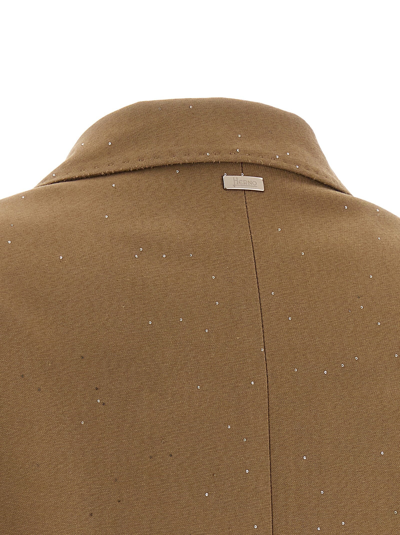 Herno Micro Sequin Blazer – 66% vi, 20% li, 14% pa - view 5