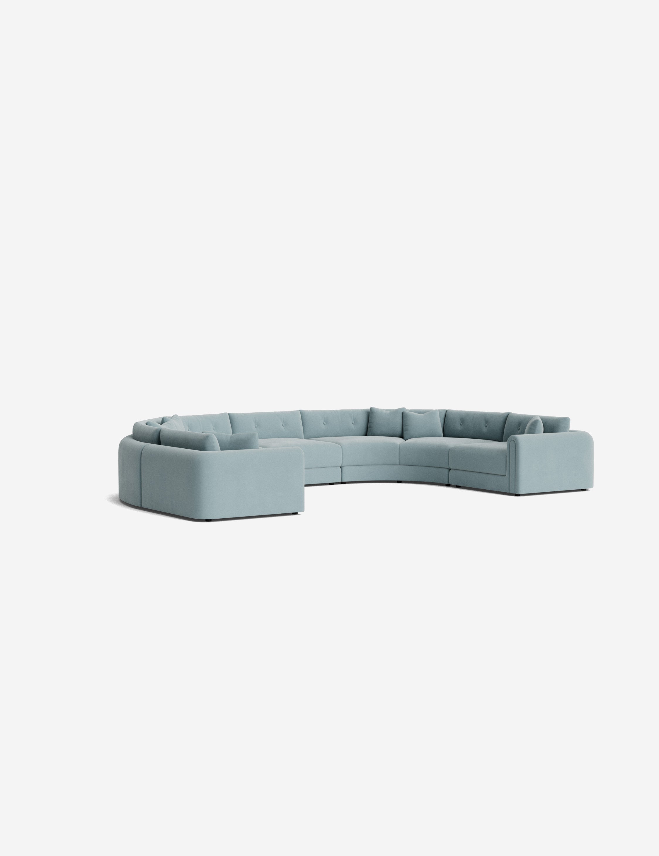 Lulu and Georgia Rosado Modular U-Shaped Sectional Sofa - view 34
