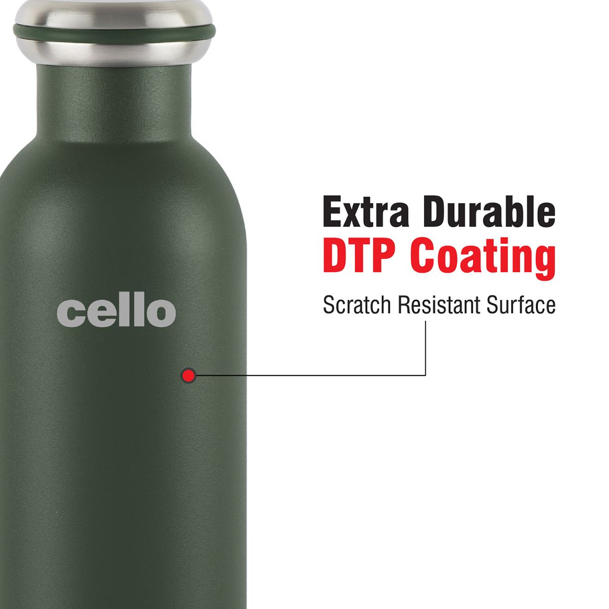 Cello Duro Mac Flask, Vacusteel Water Bottle - view 16