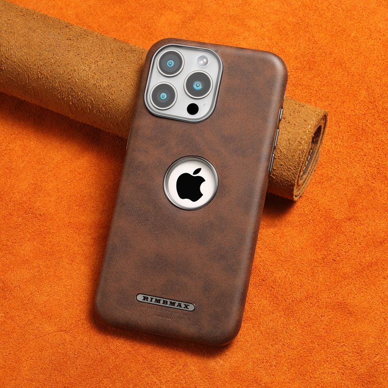 Million Cases Premium Leather Logo Cut Magsafe Case - iPhone - view 2