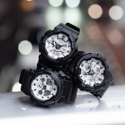 Casio G-Shock White Dial Men 51.2mm G1636 GA-110WD-1A - view 3