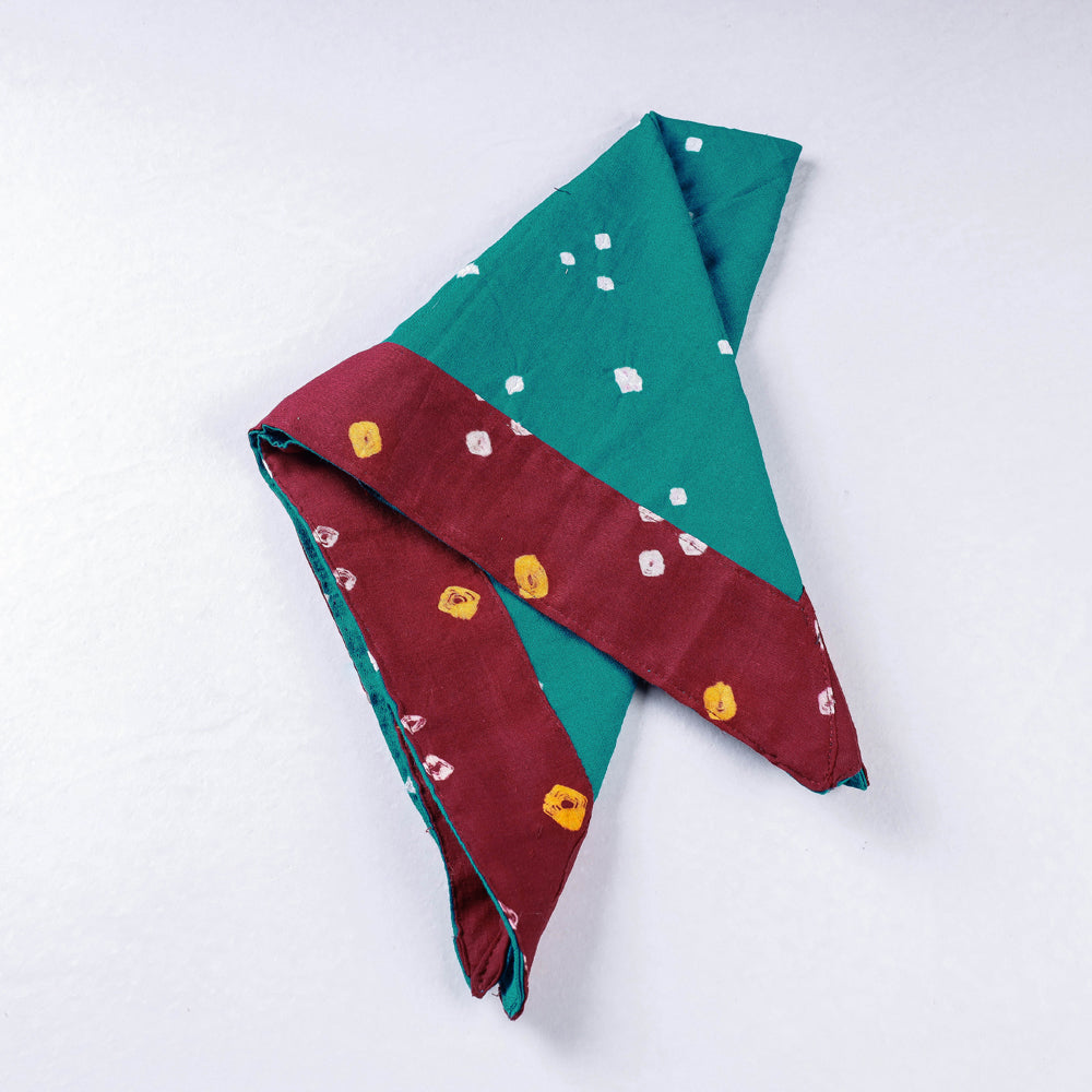 NOORI BAZAR Bandhani Tie-dye Cotton Bandana