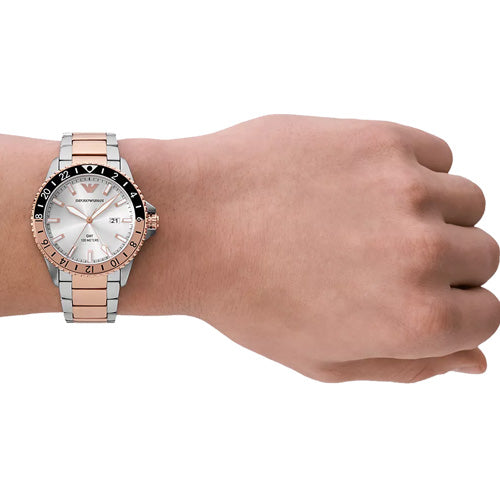 Emporio Armani Diver White Dial Men 42mm AR11591 - view 3