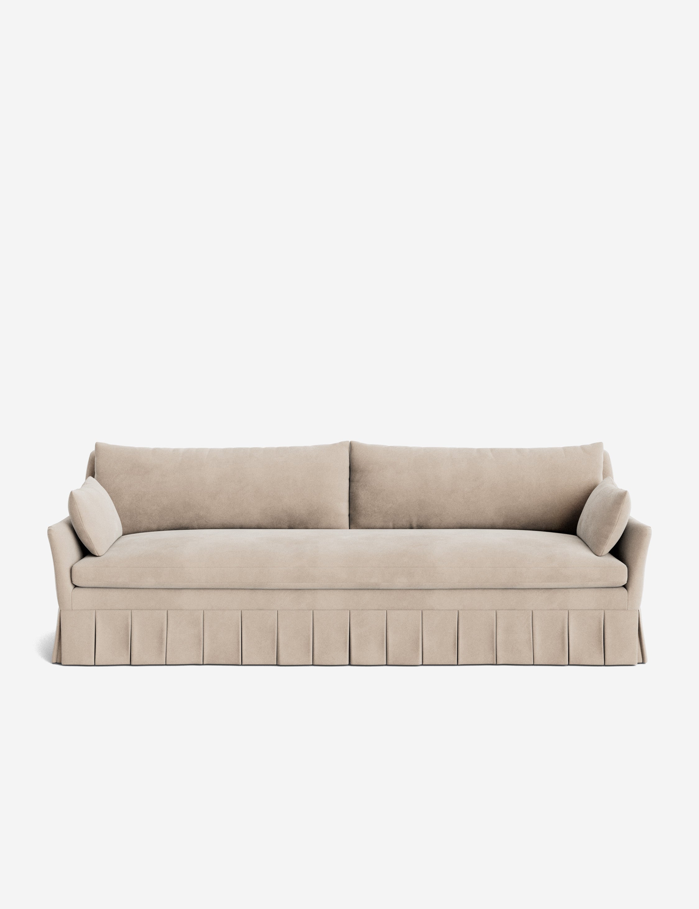 Lulu and Georgia Portola Pleated Sofa - view 93