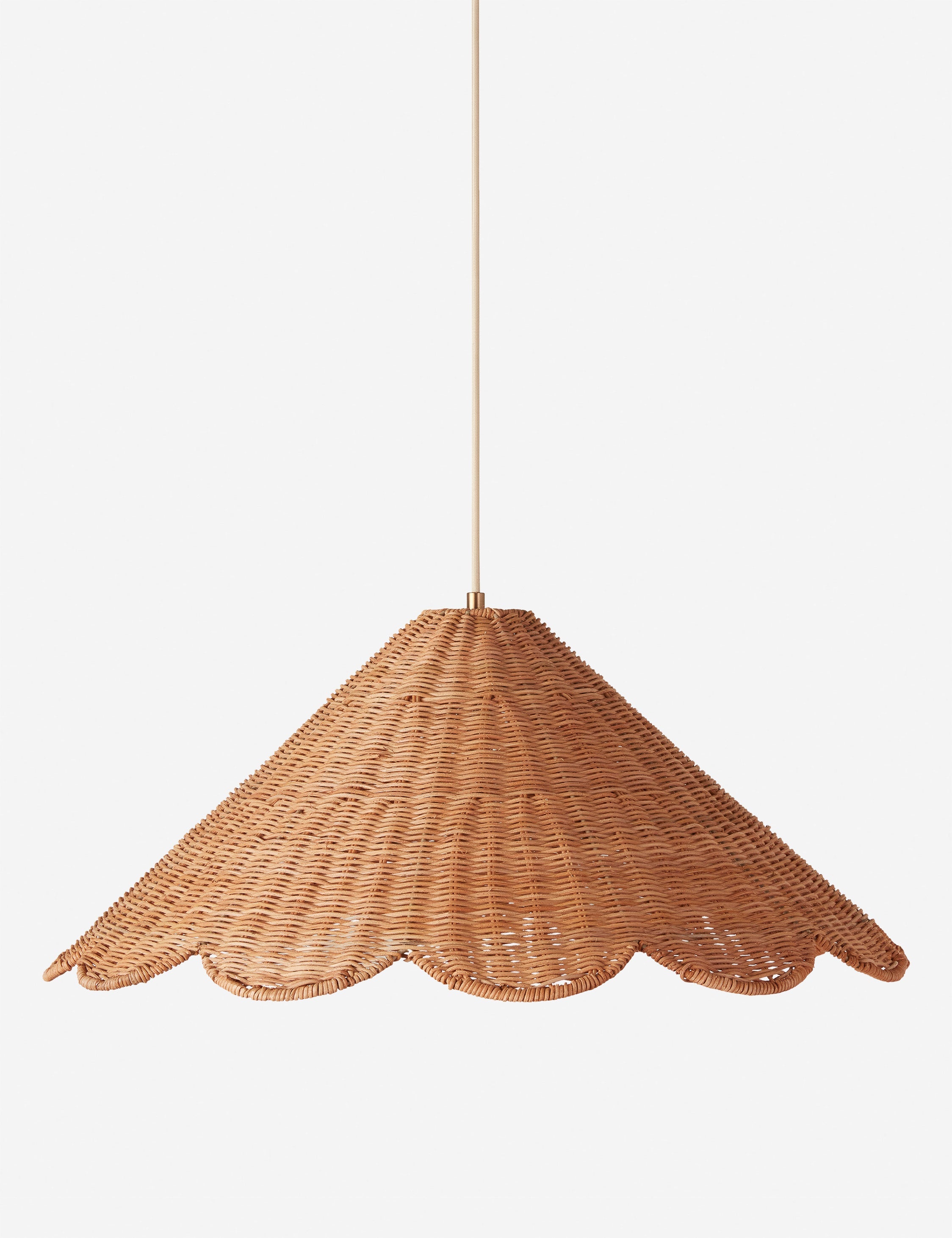 Lulu and Georgia Marzo Tapered Pendant Light – Natural