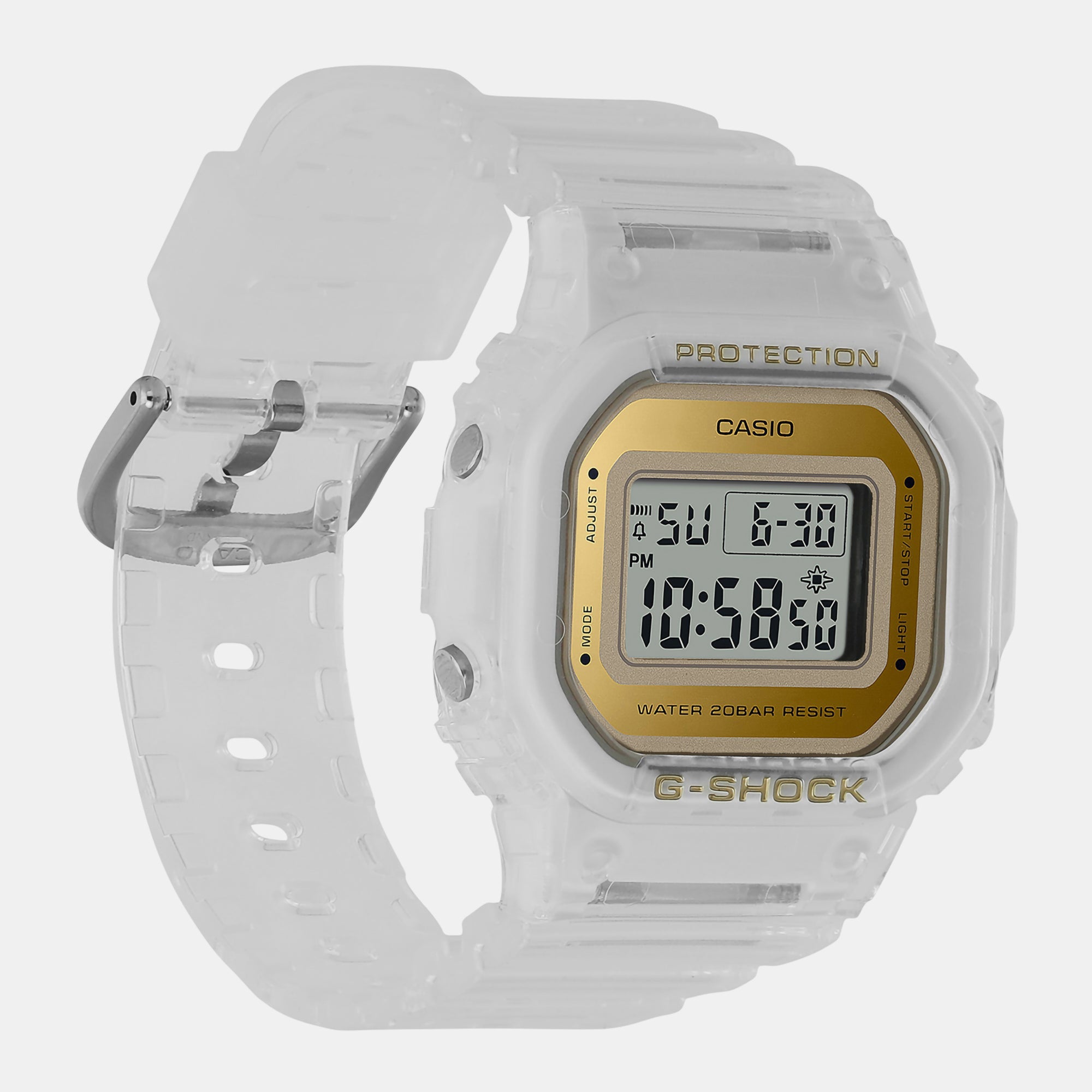 Casio G-Shock Women Quartz White Dial Digital Resin Watch G1402 - view 3