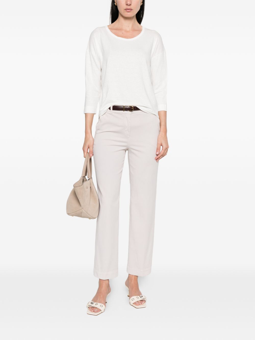 Base Linen crewneck sweater - view 5