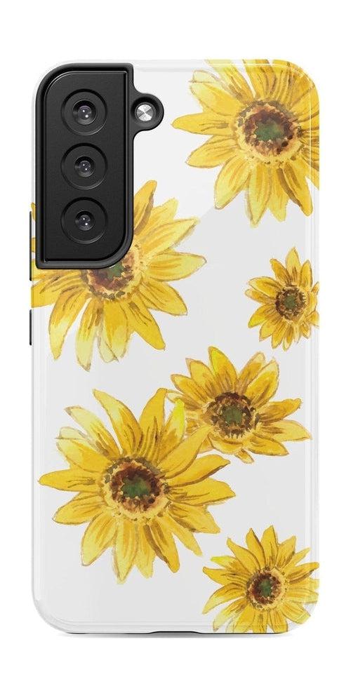 Casetry Golden Garden | Yellow Sunflower Floral Samsung Case - view 24