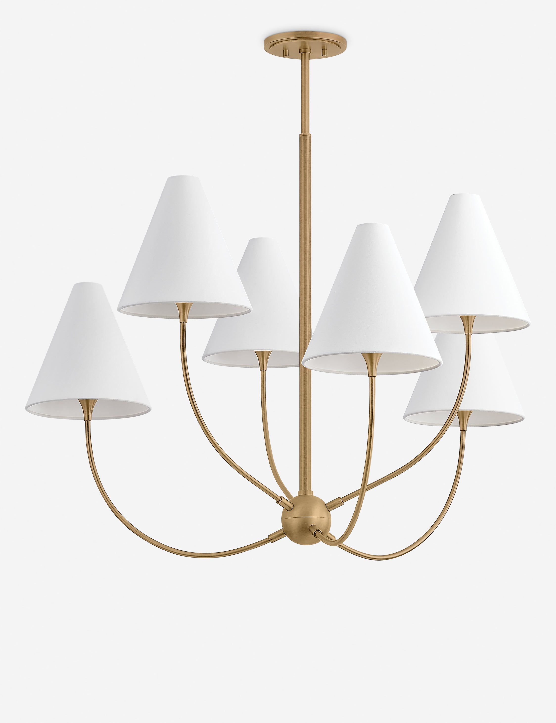 Lulu and Georgia Eleni Chandelier – Aged Brass