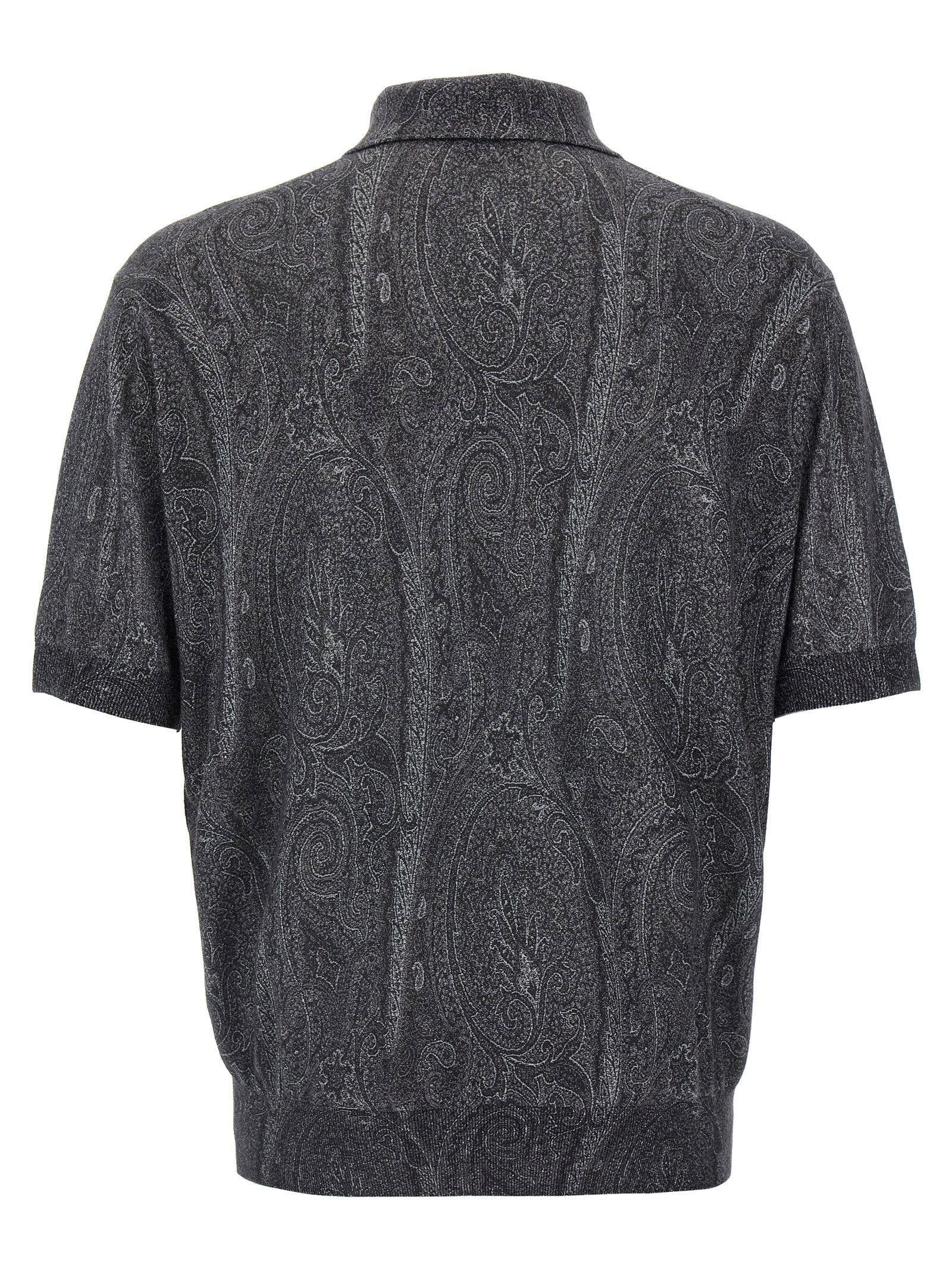 Etro Paisley Polo Shirt – 55% silk, 45% cashmere - view 2