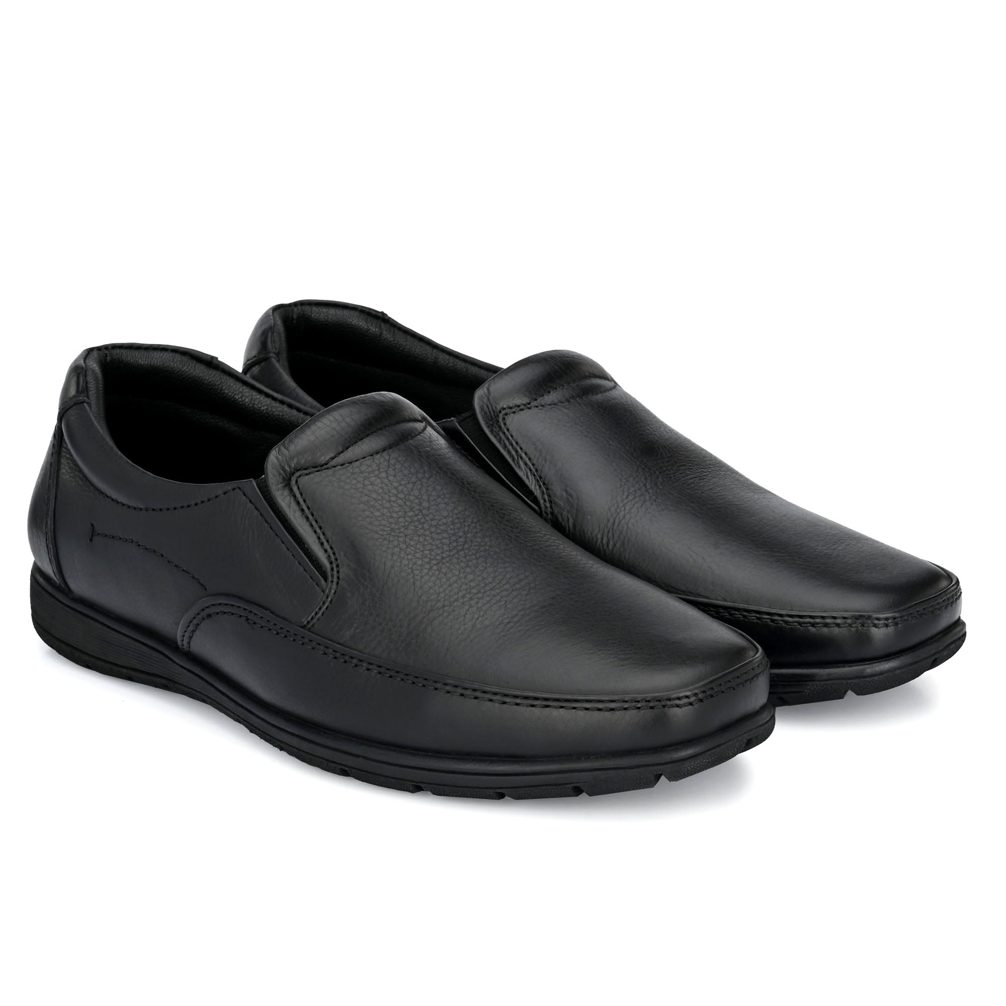 egoss-shoes Egoss Comfortable Slip On Leather Shoes For Men