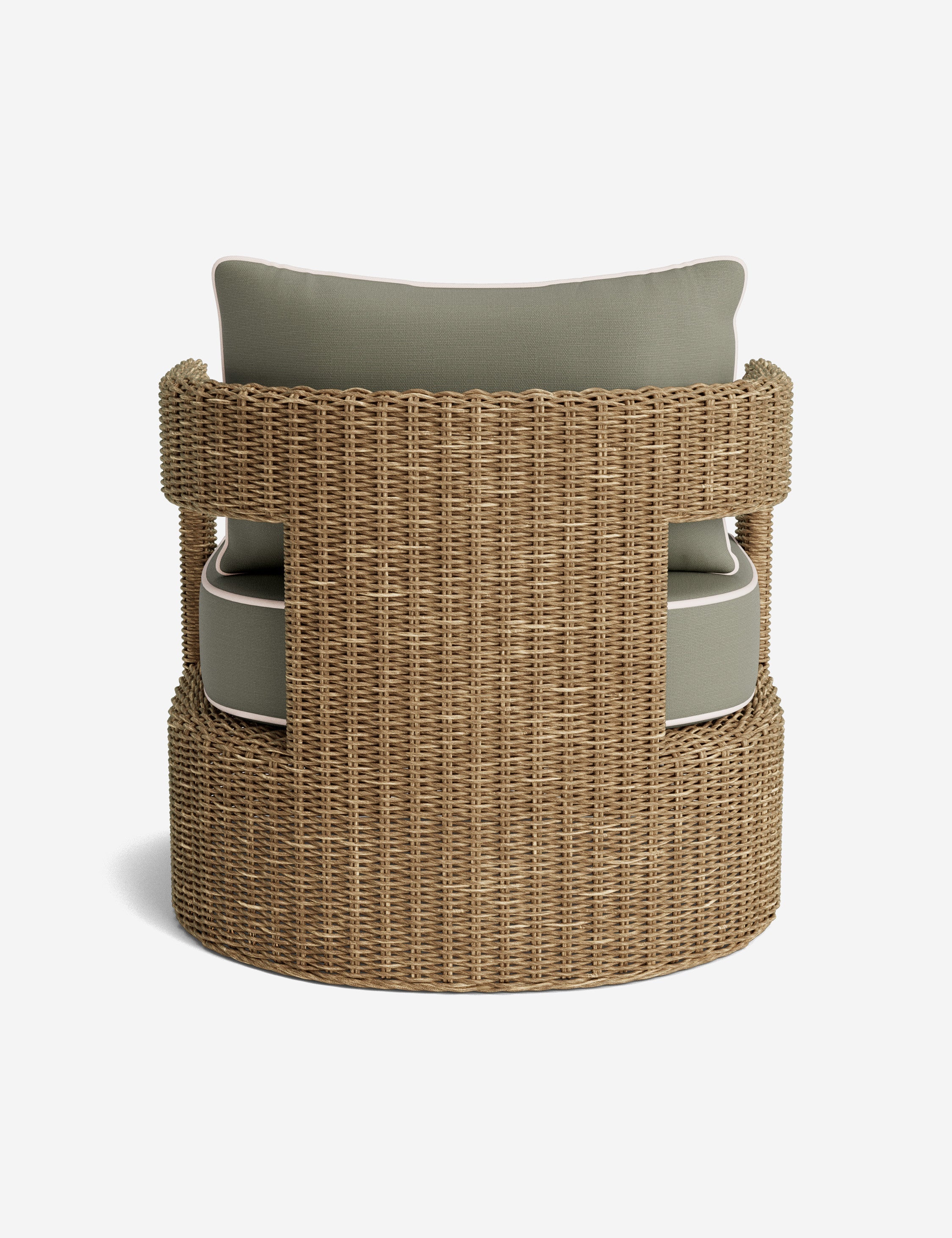 Lulu and Georgia Hadler Outdoor Swivel Lounge Chair - view 50