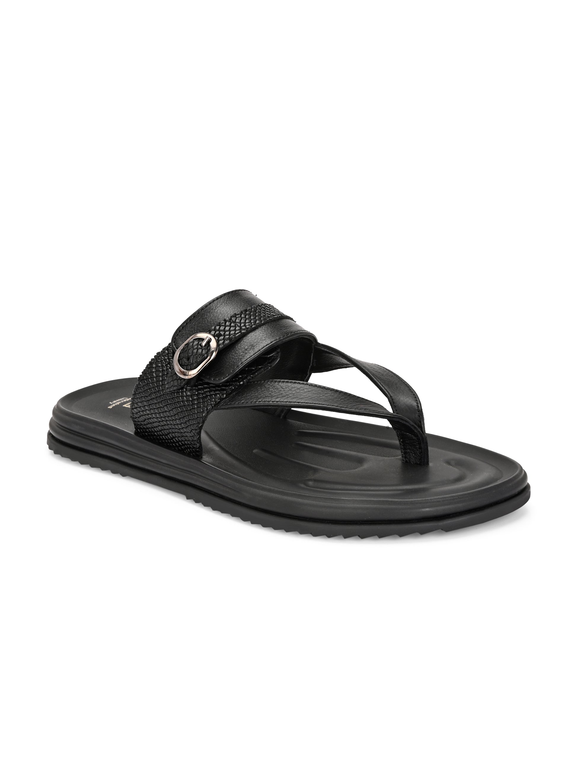 Egoss Shoes Comet Leather Slippers by Aspeerio - view 6