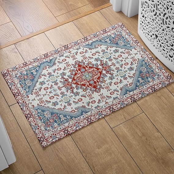 Urban Space Home Furnishing Digital Printed Premium Chenille Floor Carpet Mat, Super Soft Rug with Anti-Skid Backing, Modern Persian Carpet - CR003 - view 2