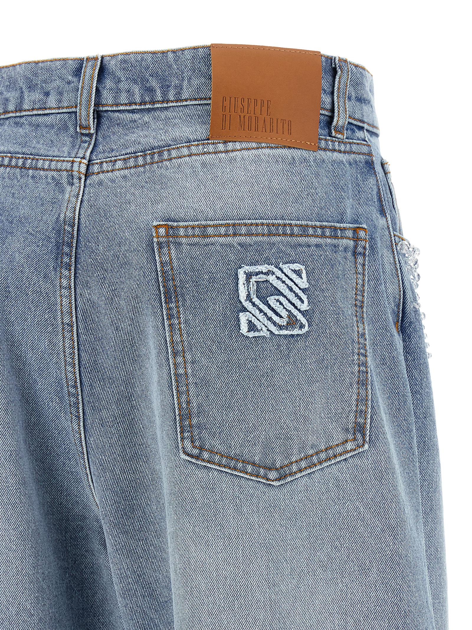 Giuseppe Di Morabito Crystal Jeans – 100% cotton - view 4