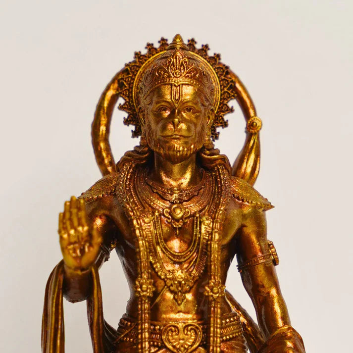 Roposo Clout Idol Standing Hanuman for Car Dashboard - view 3