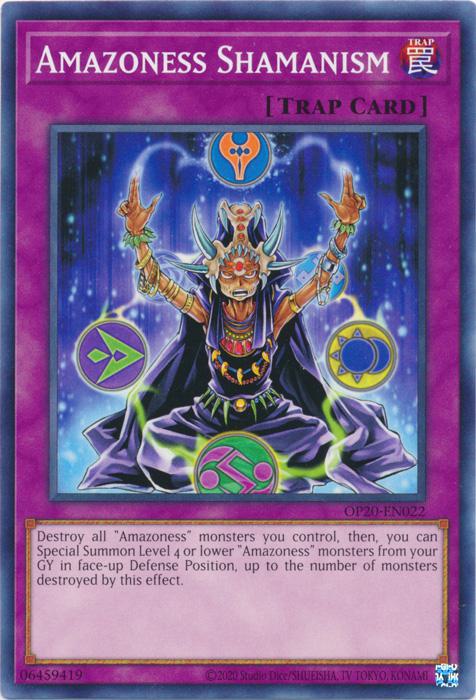 Yu-Gi-Oh! Amazoness Shamanism - OP20-EN022 - Common - Unlimited