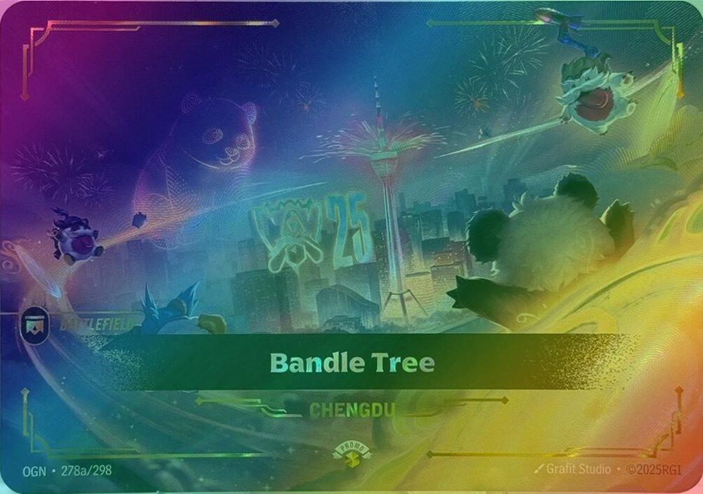 Promotional cards foil – Bandle Tree - 278a/298 [Riftbound Promotional Cards] [Foil]