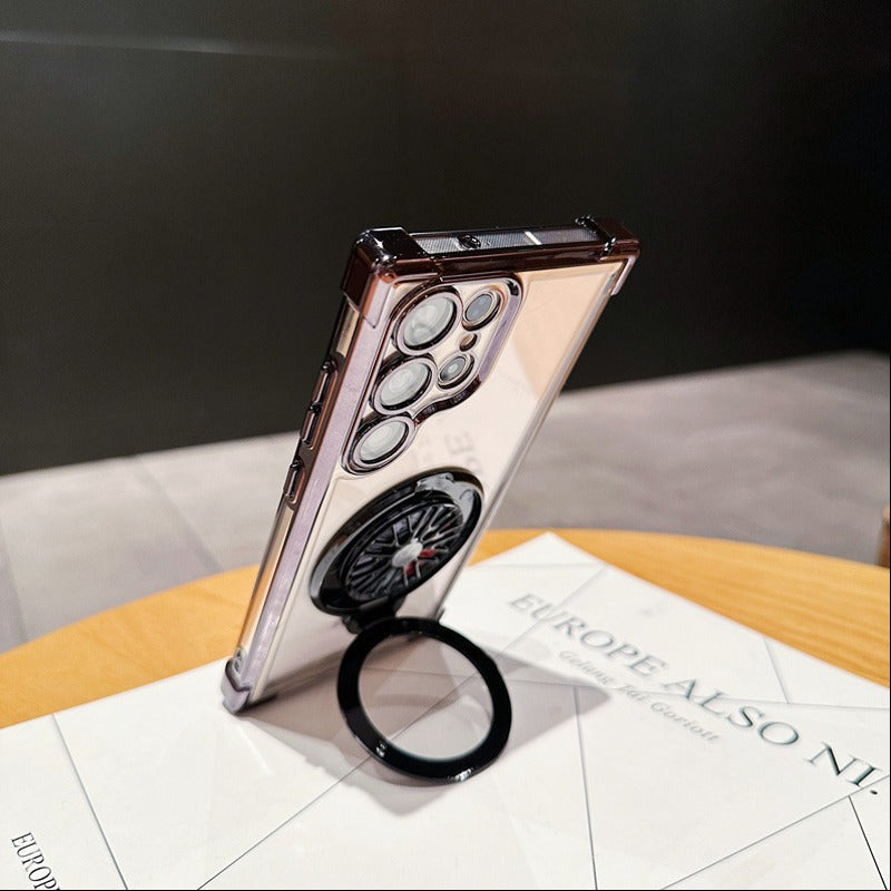 Million Cases Galaxy S25 Series Electroplated Rotating Gyro Magnetic Case - view 8