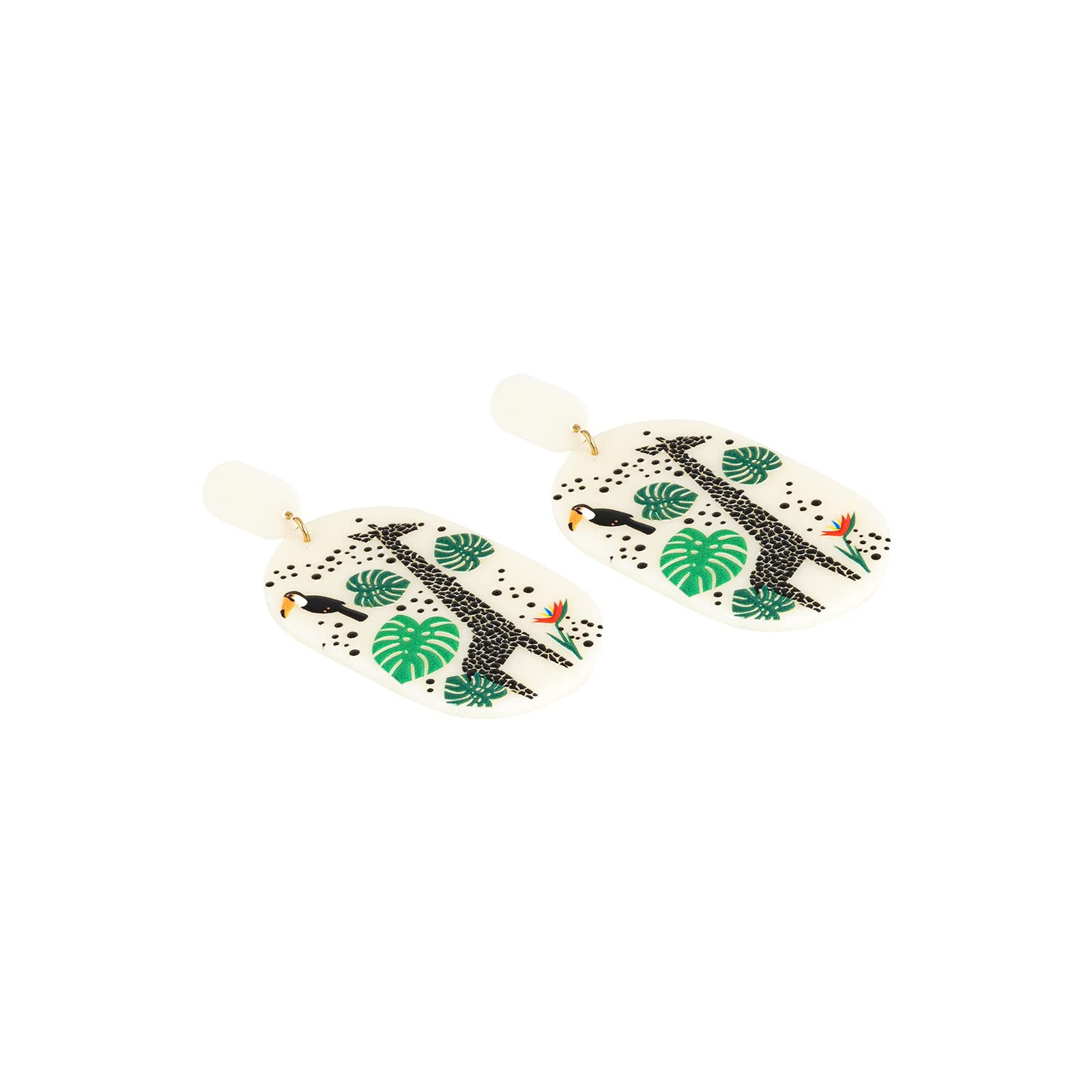 Joker & Witch Ally Multicolour Fauna Earring - view 2