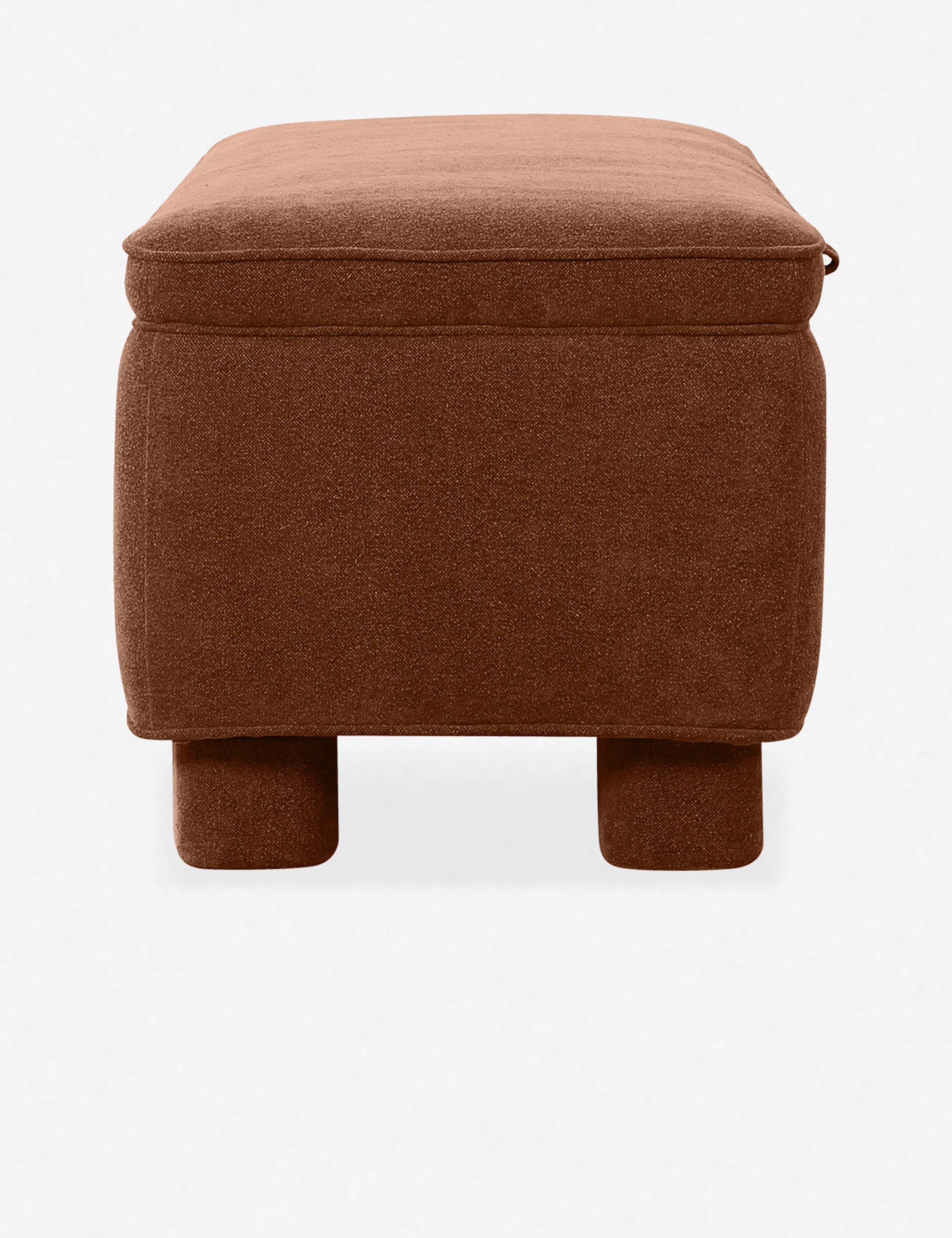 Lulu and Georgia Open Box: Asner Storage Bench, Dark Rust - view 4