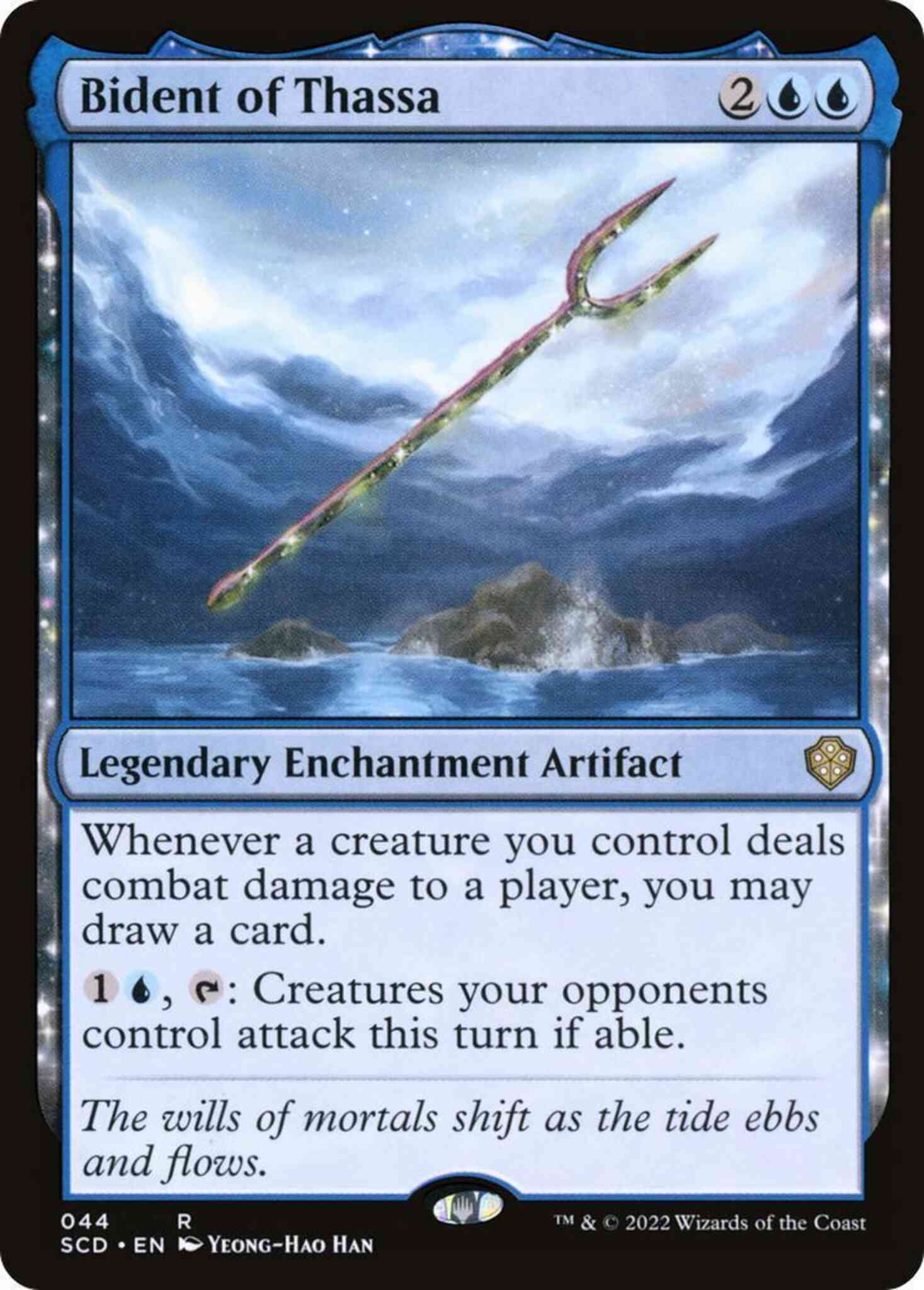 Magic Bident of Thassa [44] [Starter Commander Decks] [Non-Foil]