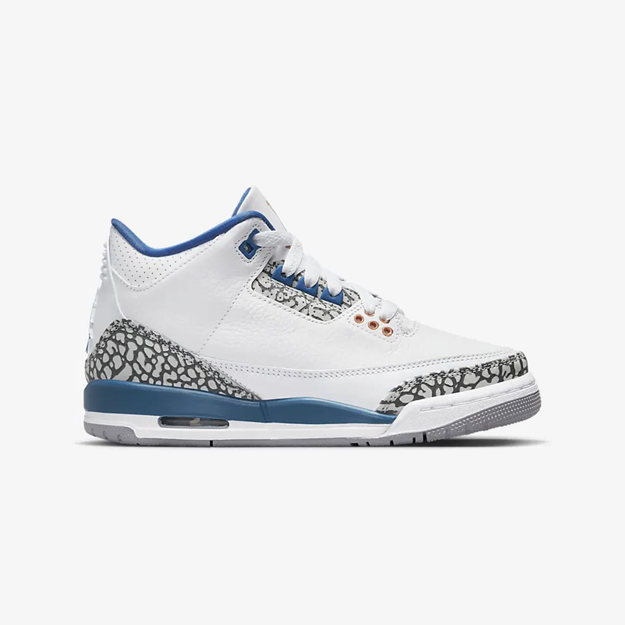 Jordan | AIR JORDAN 3 RETRO { WHITE/TRUE BLUE - view 6