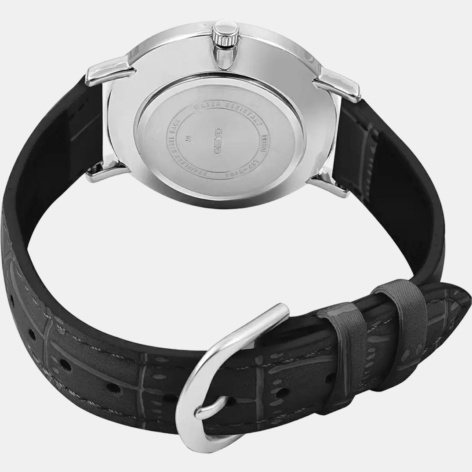 Casio Enticer Women Quartz White Dial Analog Leather Watch A1627 - view 5