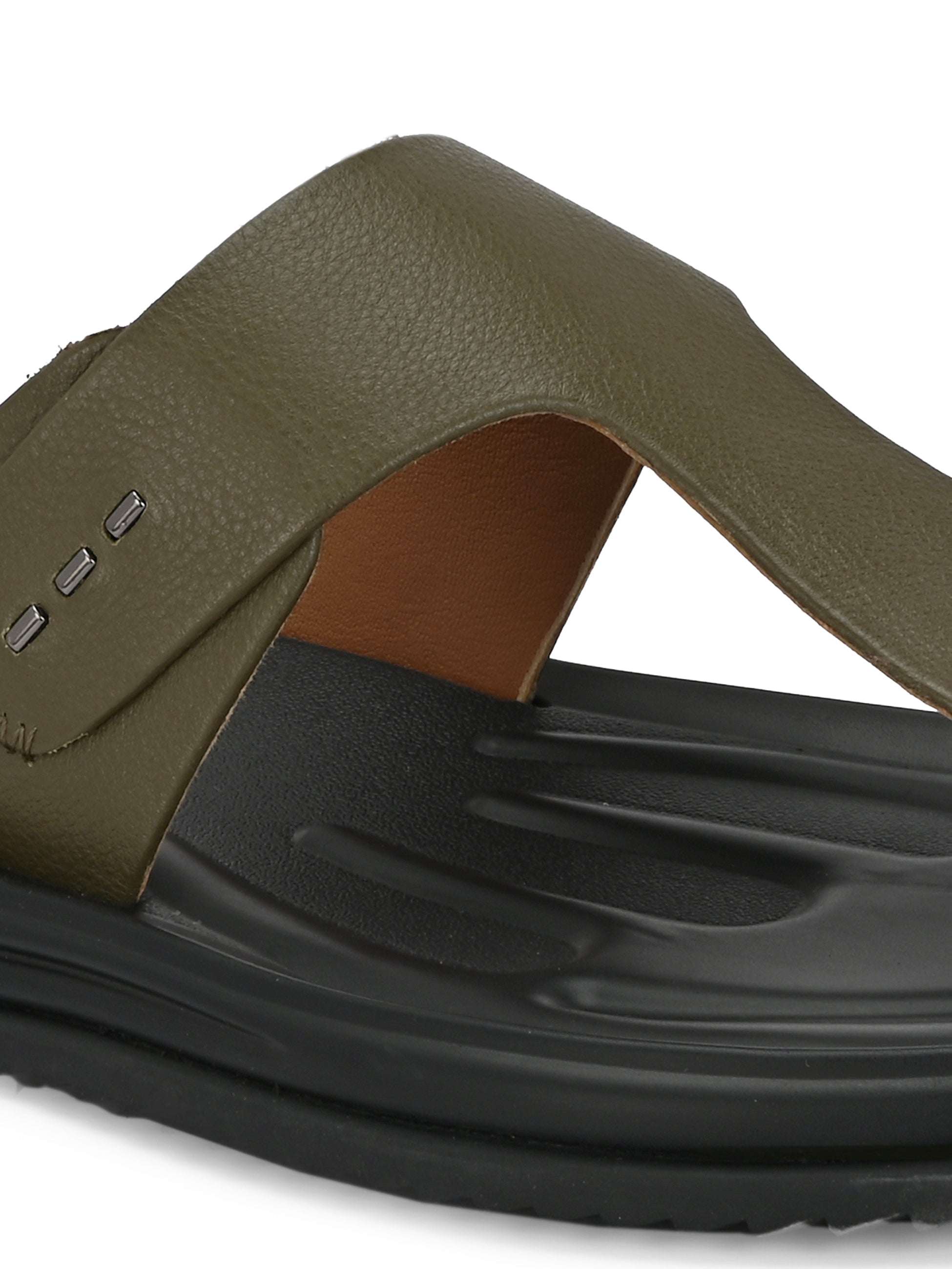 Egoss Shoes Comet Leather Slippers by Aspeerio - view 8