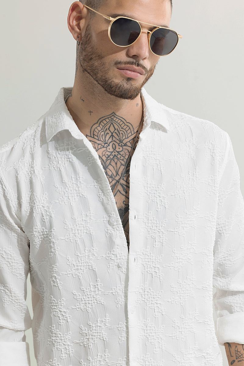 SNITCH Quilon White Shirt - view 4